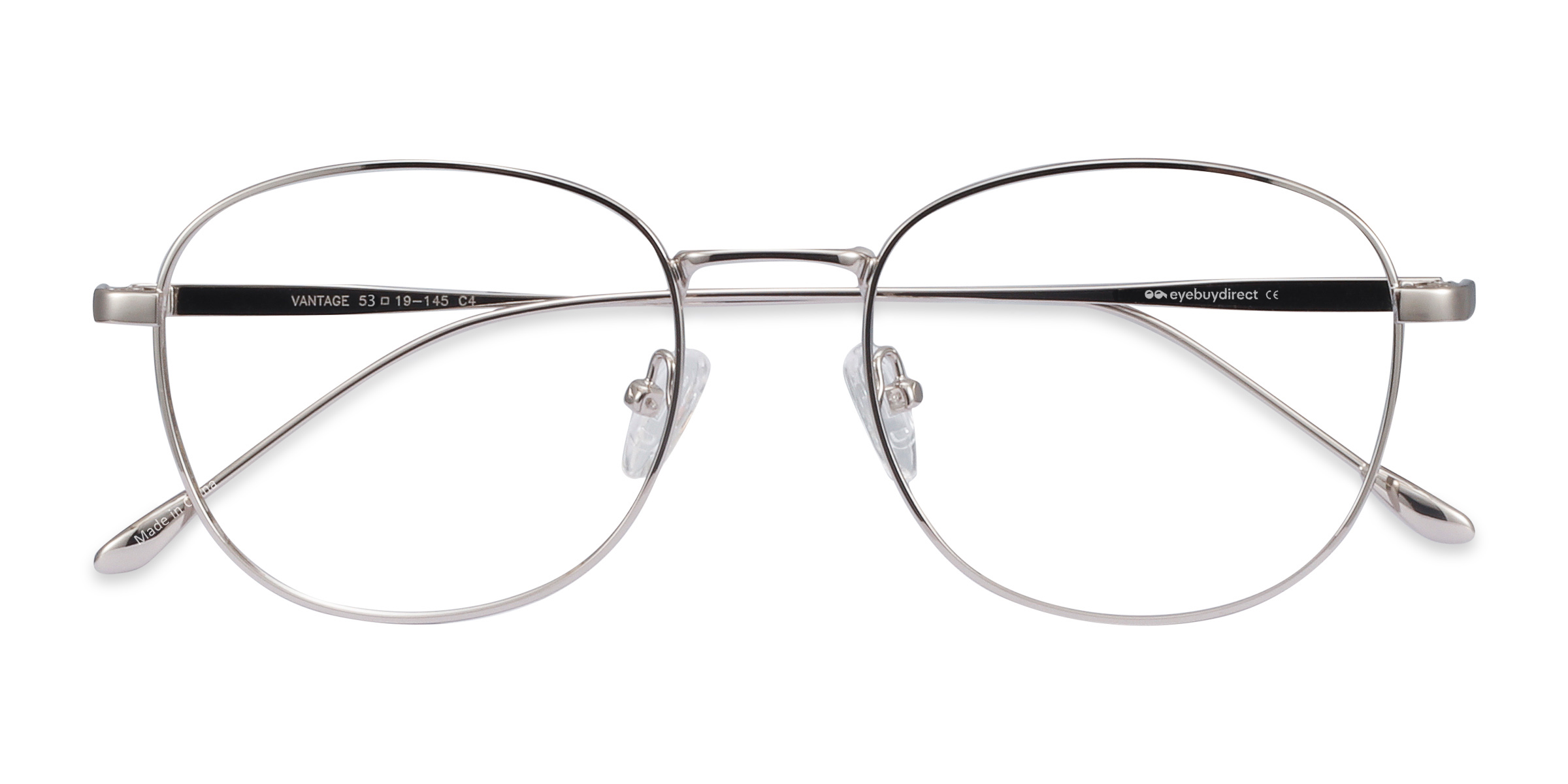 Silver Vantage -  Metal Eyeglasses