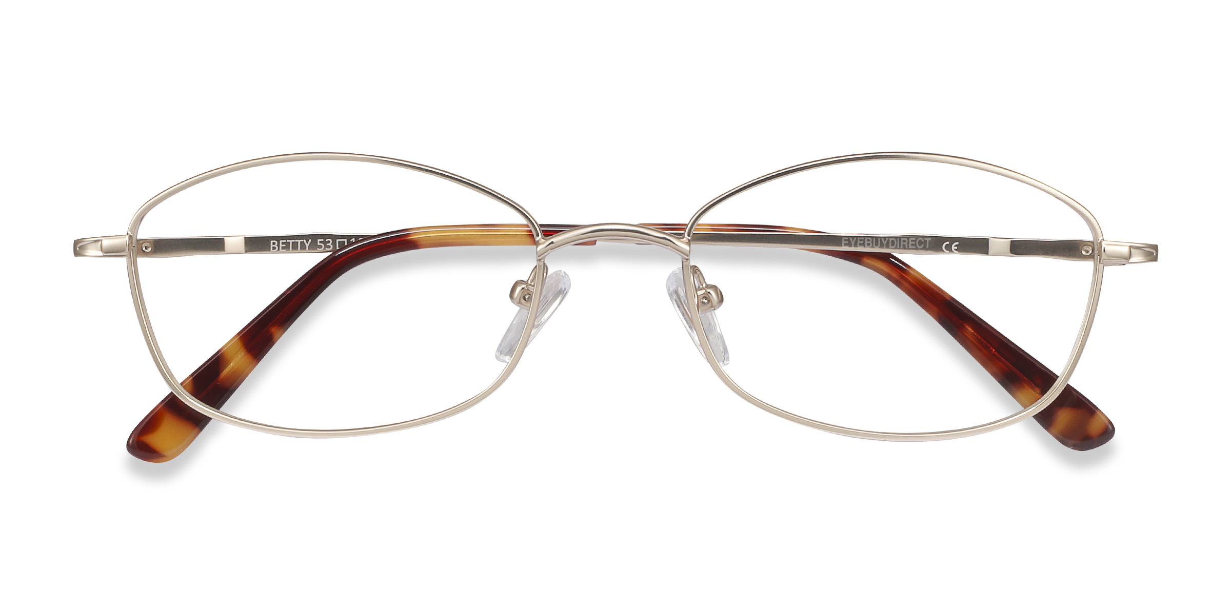 Doré Betty -  Métal Lunettes de vue