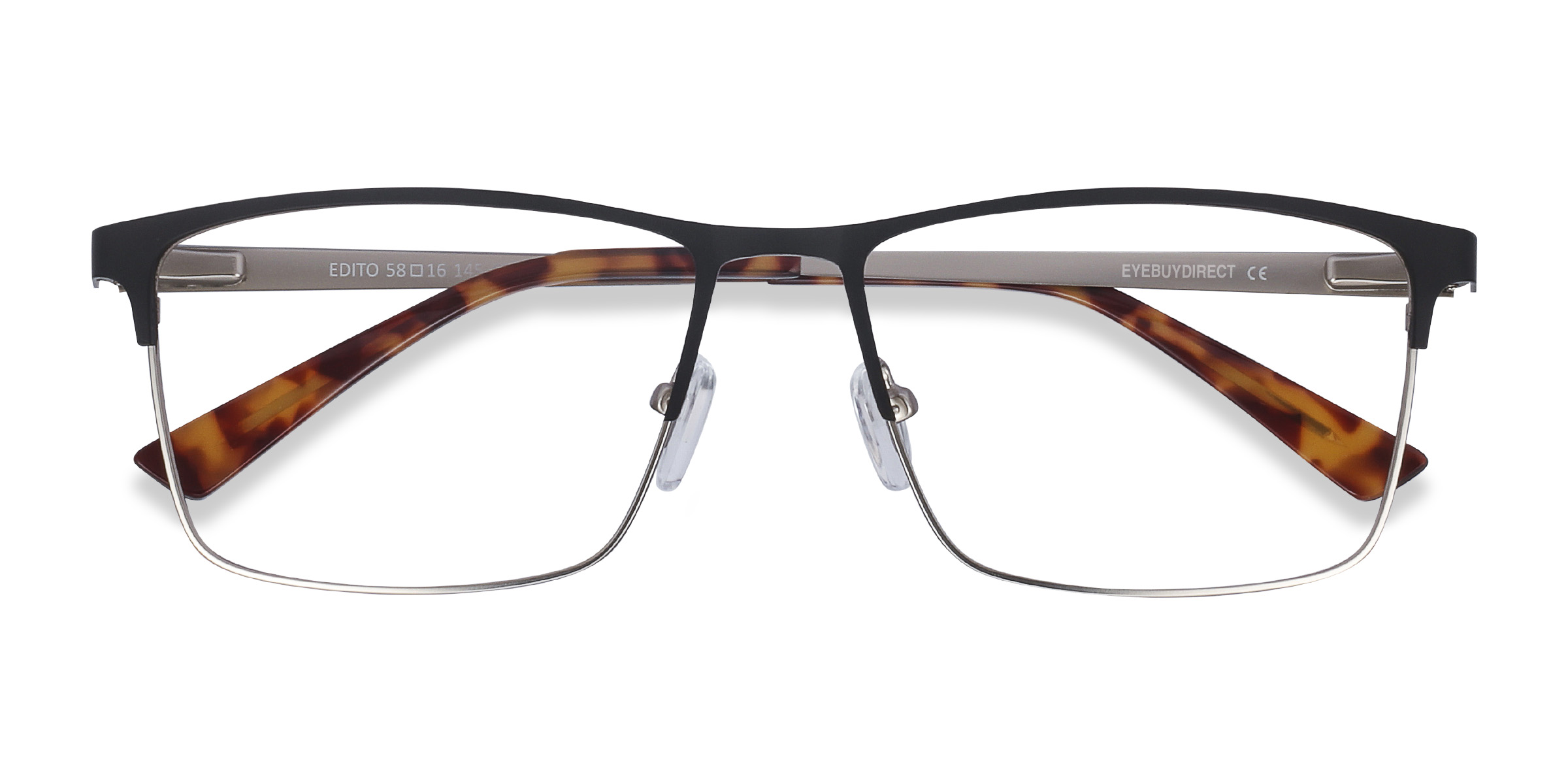 Black Edito -  Metal Eyeglasses