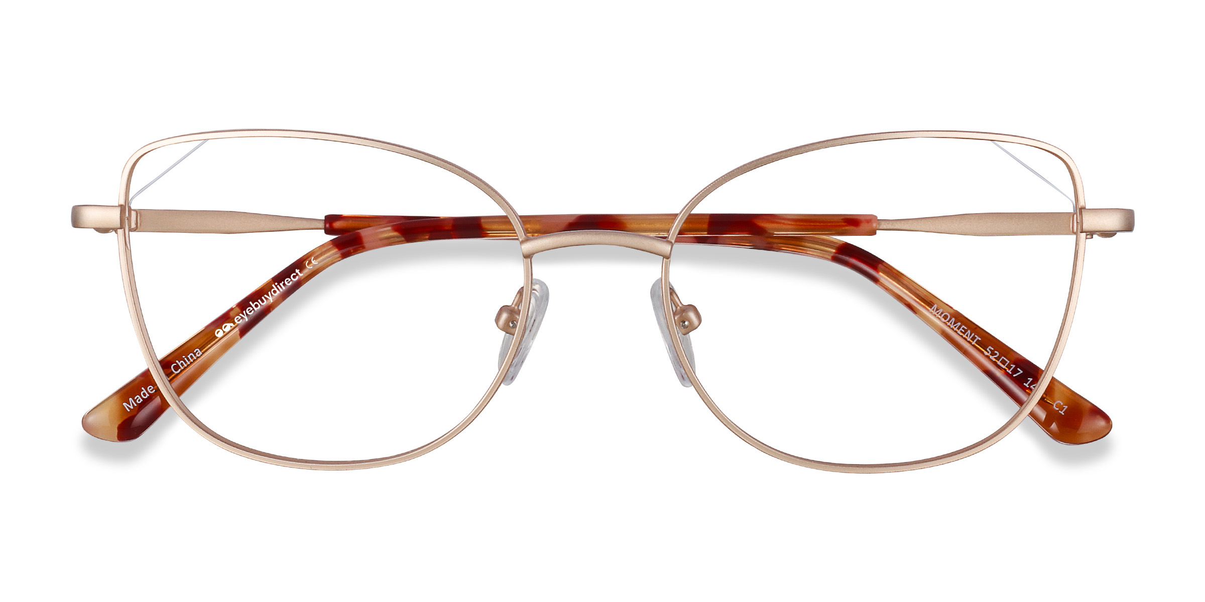 Doré Moment -  Métal Lunettes de vue