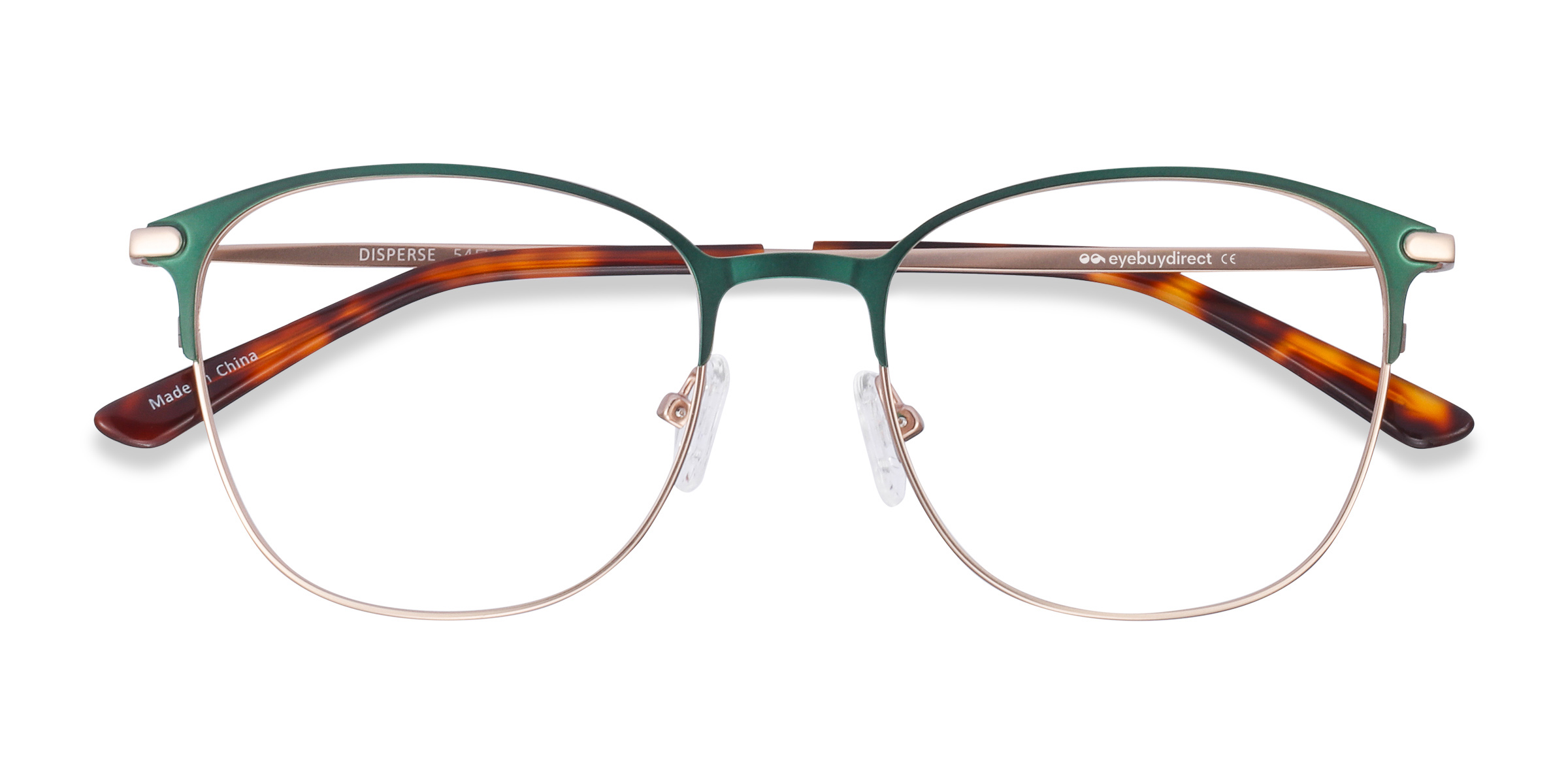 Vert Disperse -  Métal Lunettes de vue