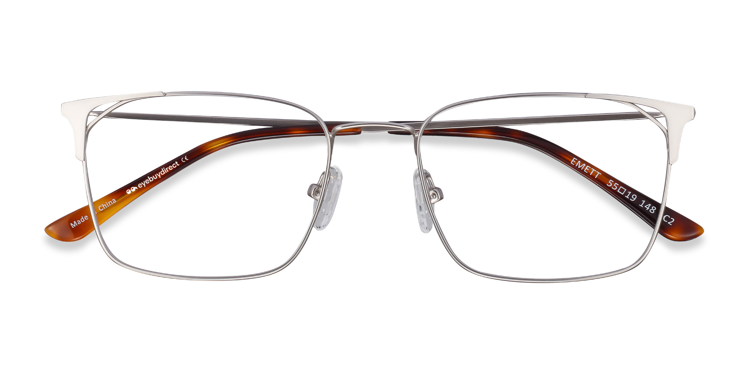 Silver Emett -  Metal Eyeglasses
