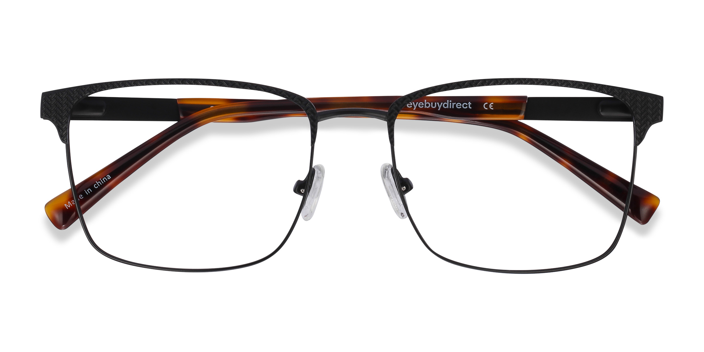 Black Capra -  Acetate-metal Eyeglasses