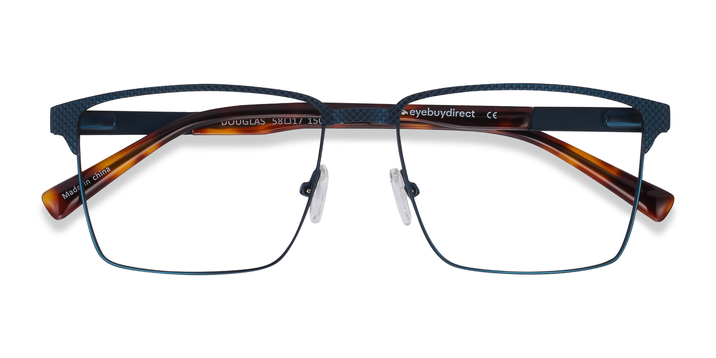 Bleu Douglas -  Métal Lunettes de vue