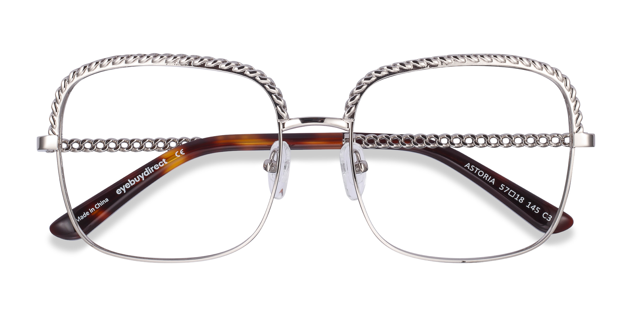 Silver Astoria -  Metal Eyeglasses