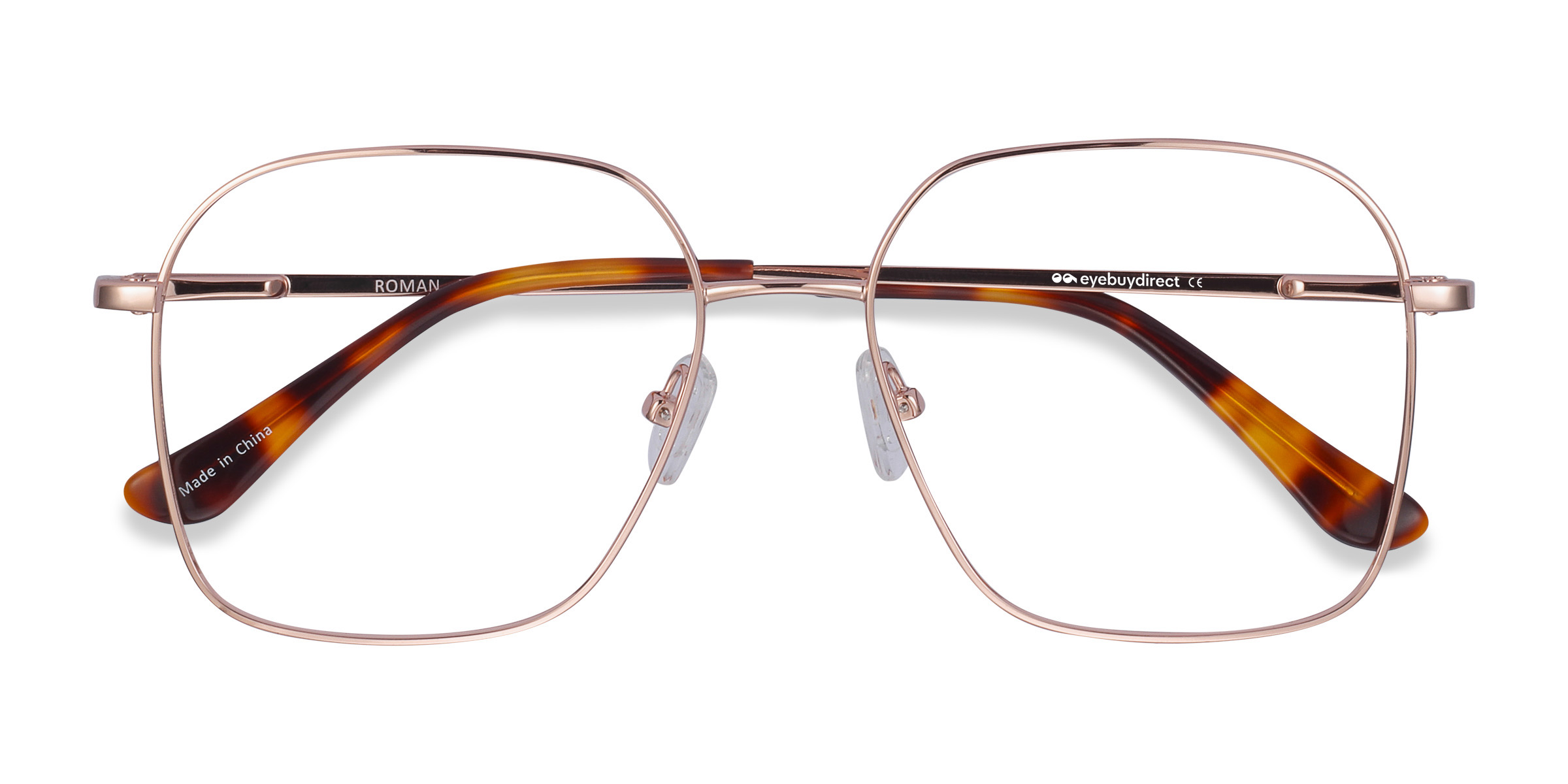 Or rose Roman -  Métal Lunettes de vue