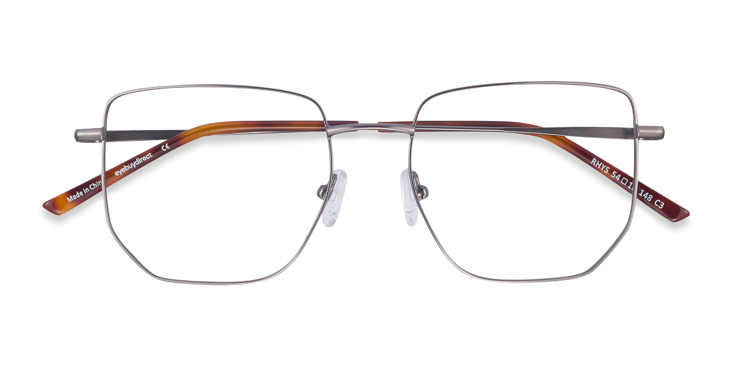 Gunmetal Rhys -  Metal Eyeglasses