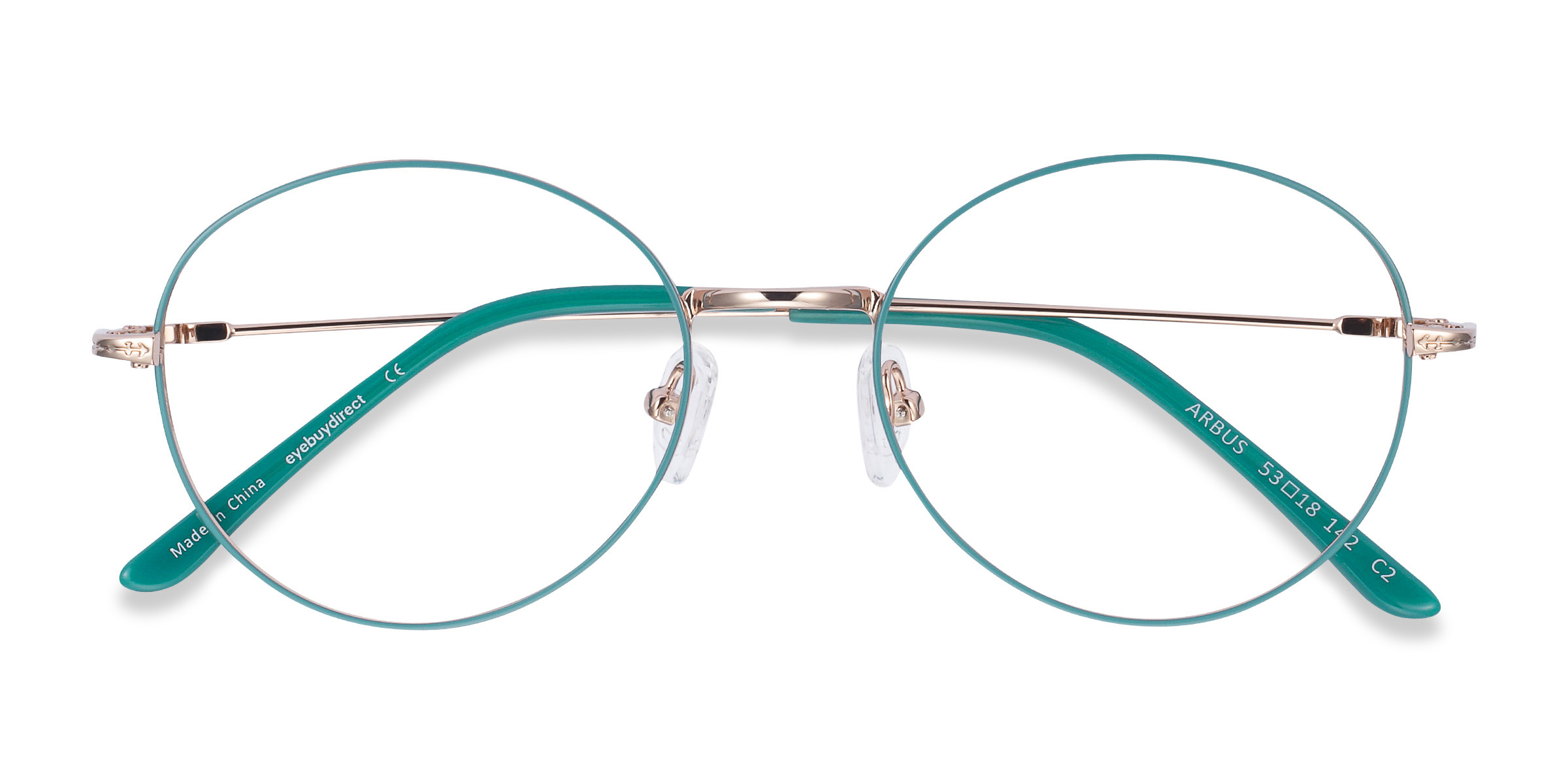 Green & Gold Arbus -  Métal Lunettes de vue