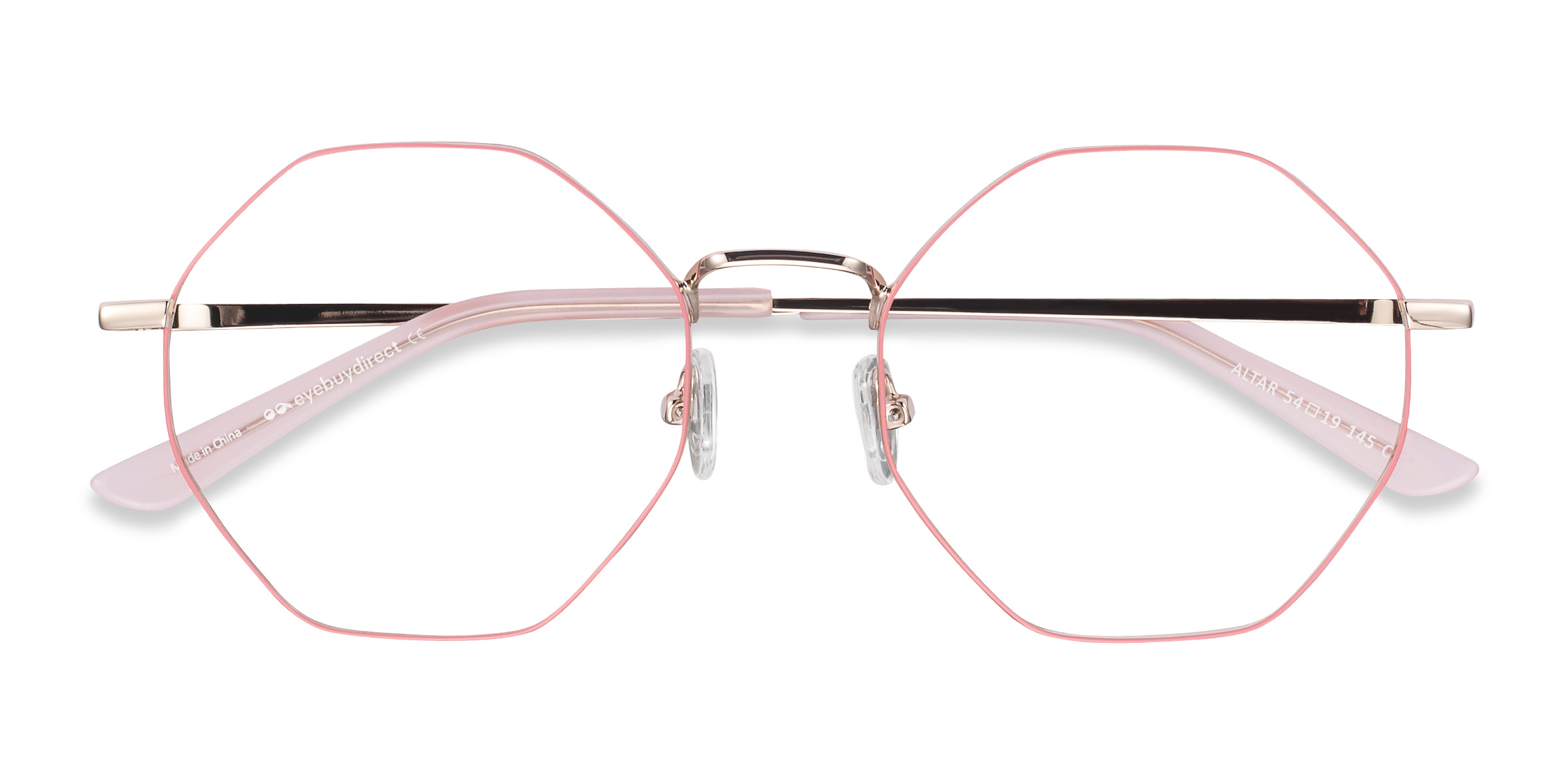 Pink & Gold Altar -  Metal Eyeglasses