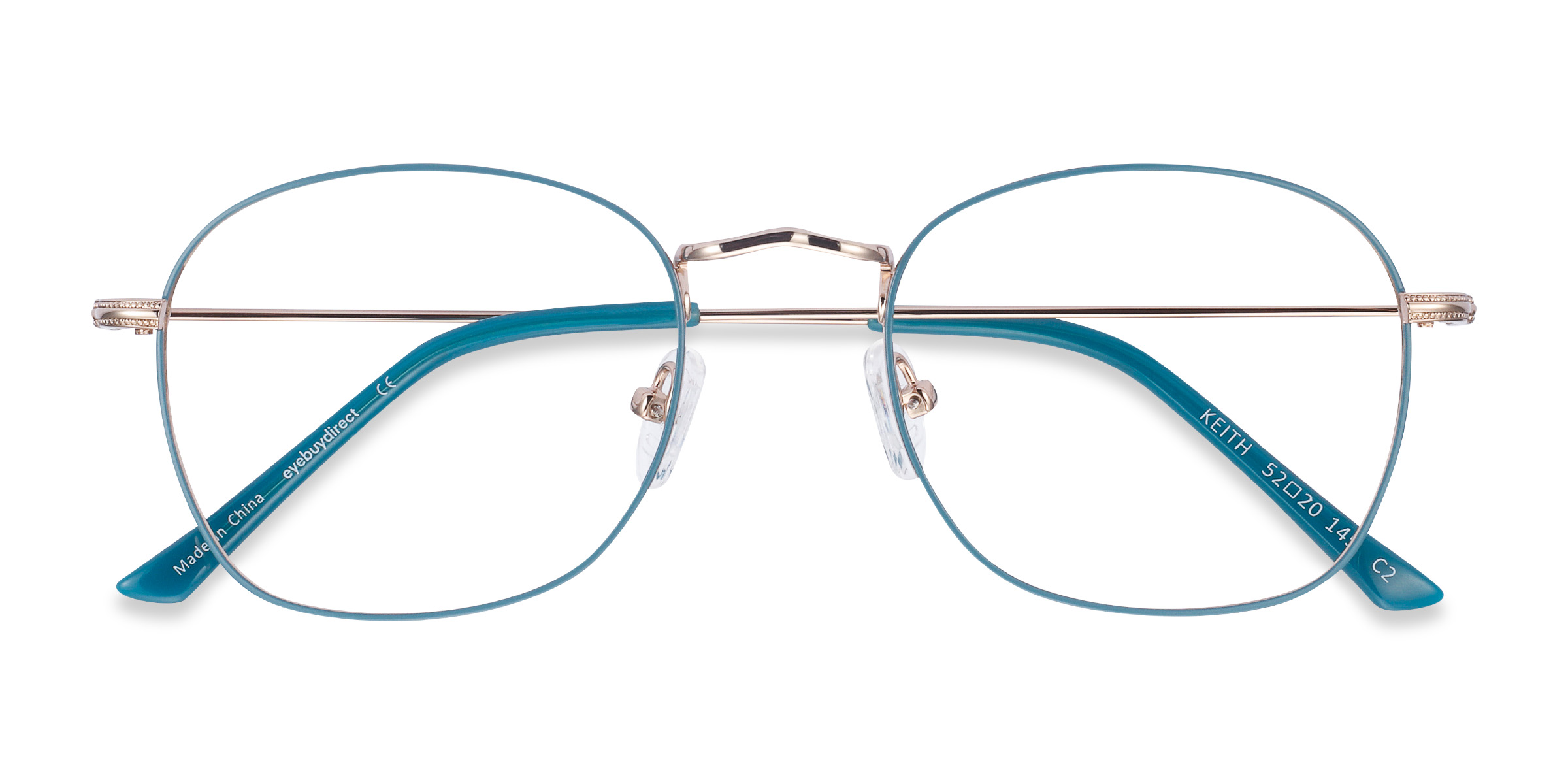 Green & Gold Keith -  Métal Lunettes de vue