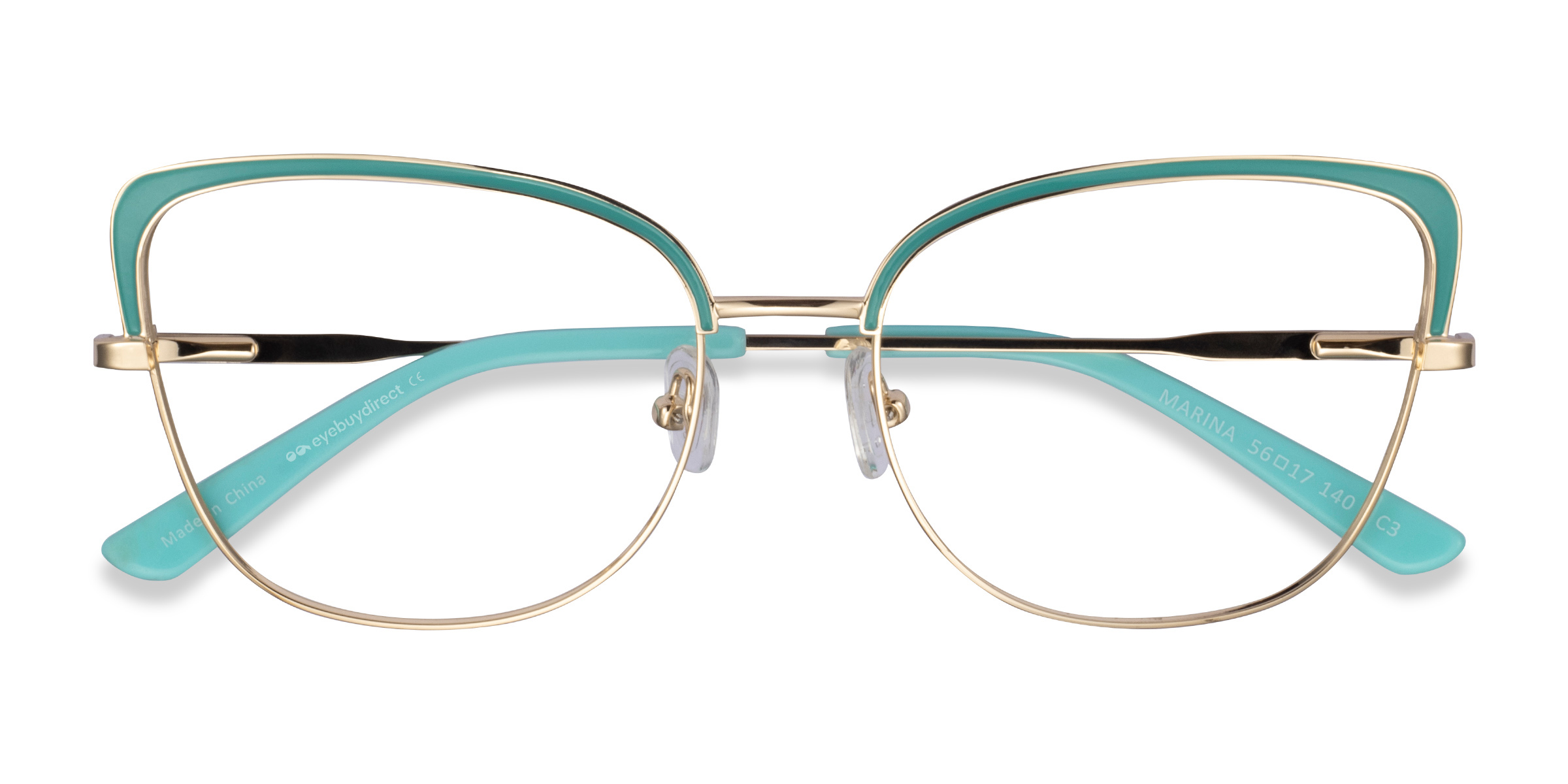 Aqua Gold Marina -  Métal Lunettes de vue