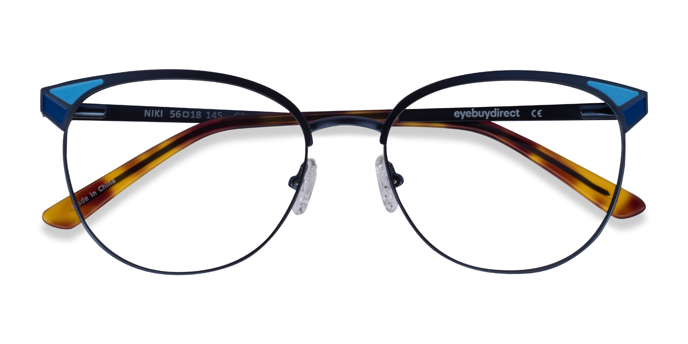 Bleu Niki -  Métal Lunettes de vue