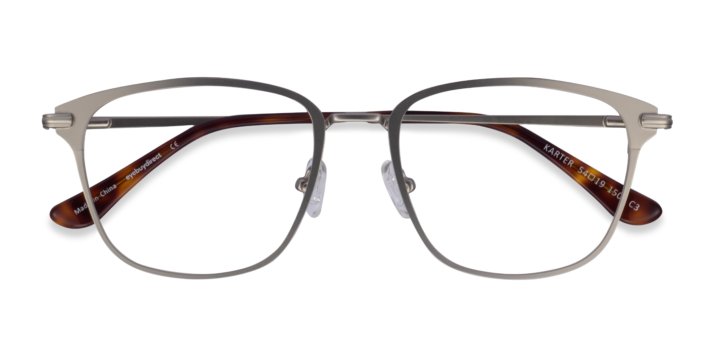 Silver Karter -  Metal Eyeglasses