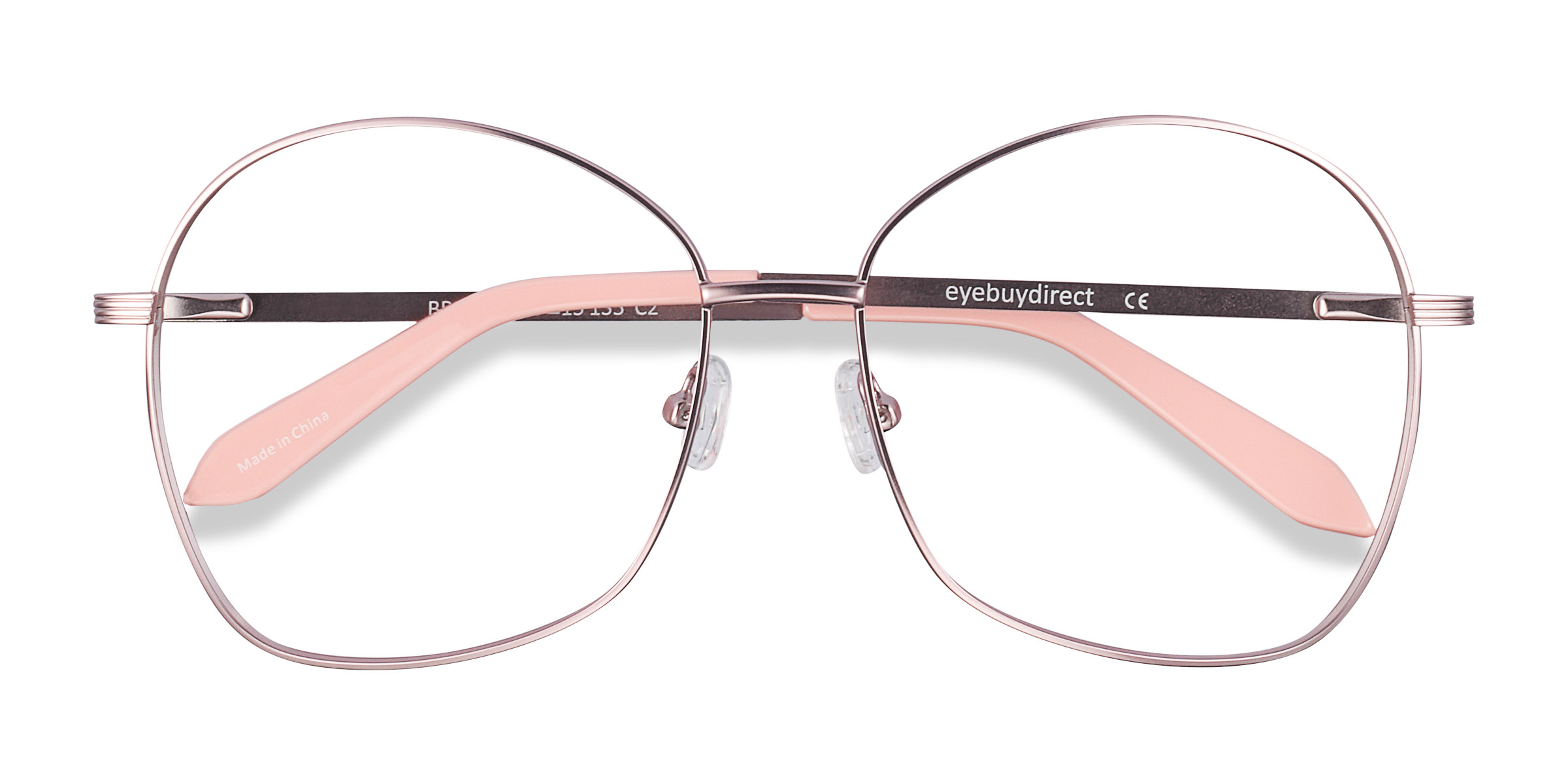 Pink Bridget -  Metal Eyeglasses