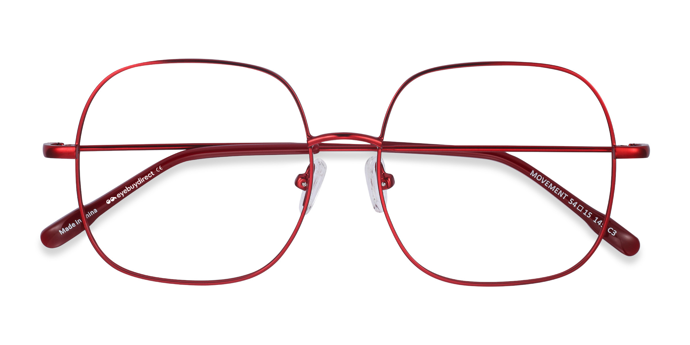 Rouge Movement -  Métal Lunettes de vue