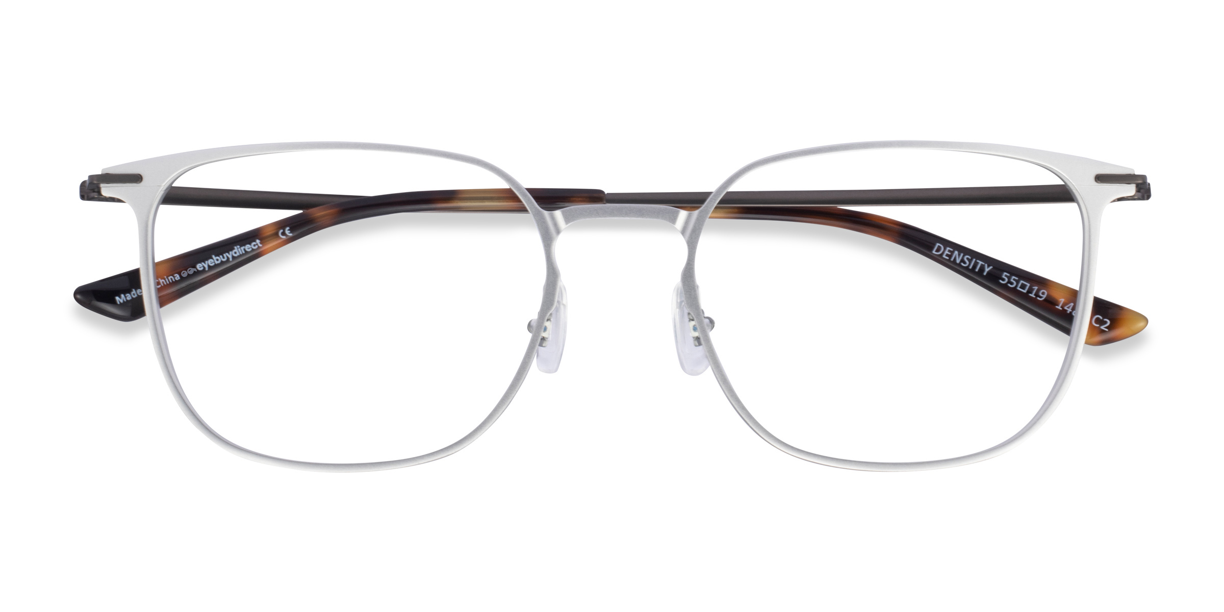 Light Silver & Gunmetal Density -  Aluminium-alloy Lunettes de vue
