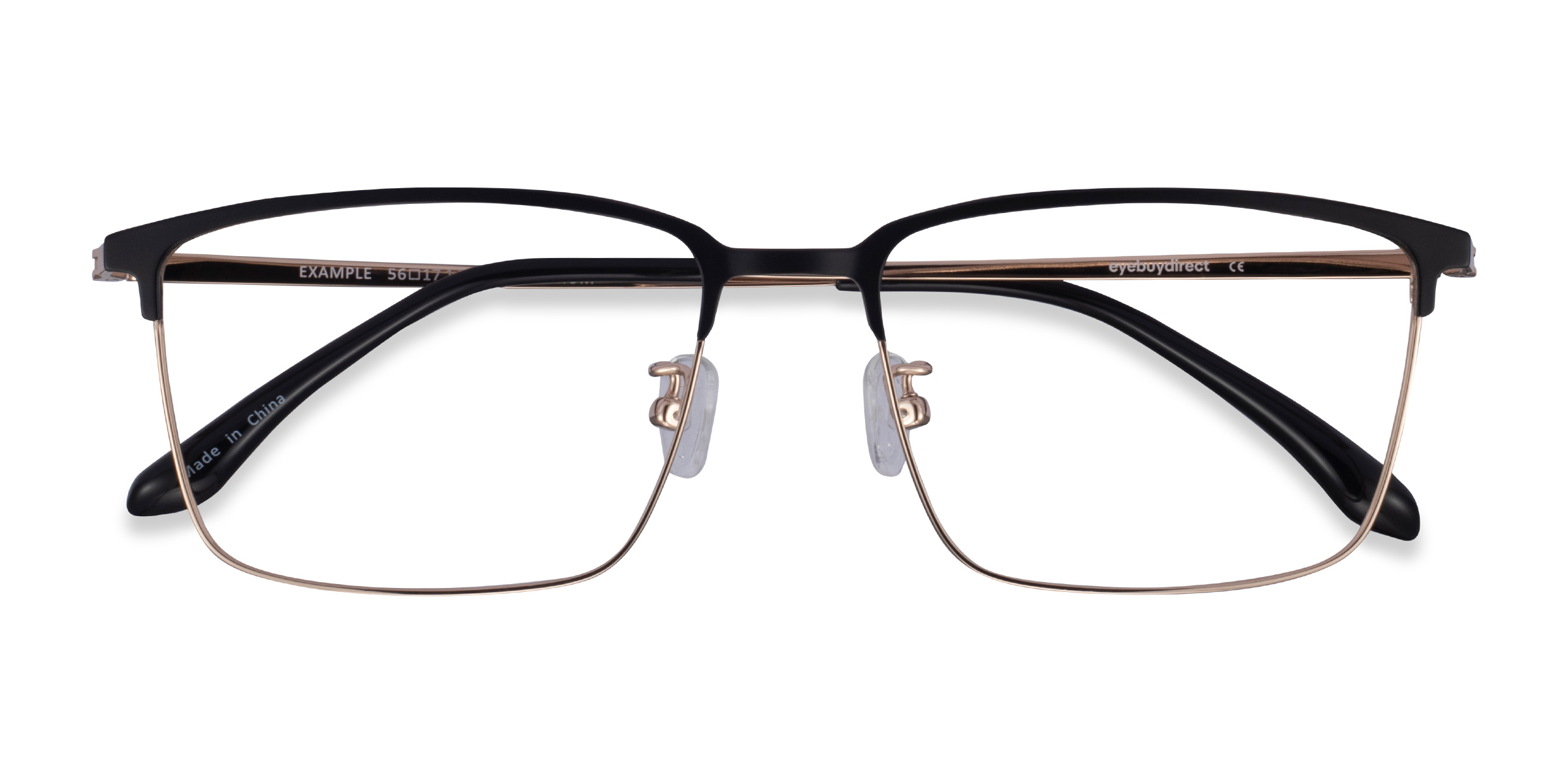 Black  Gold Example -  Métal Lunettes de vue