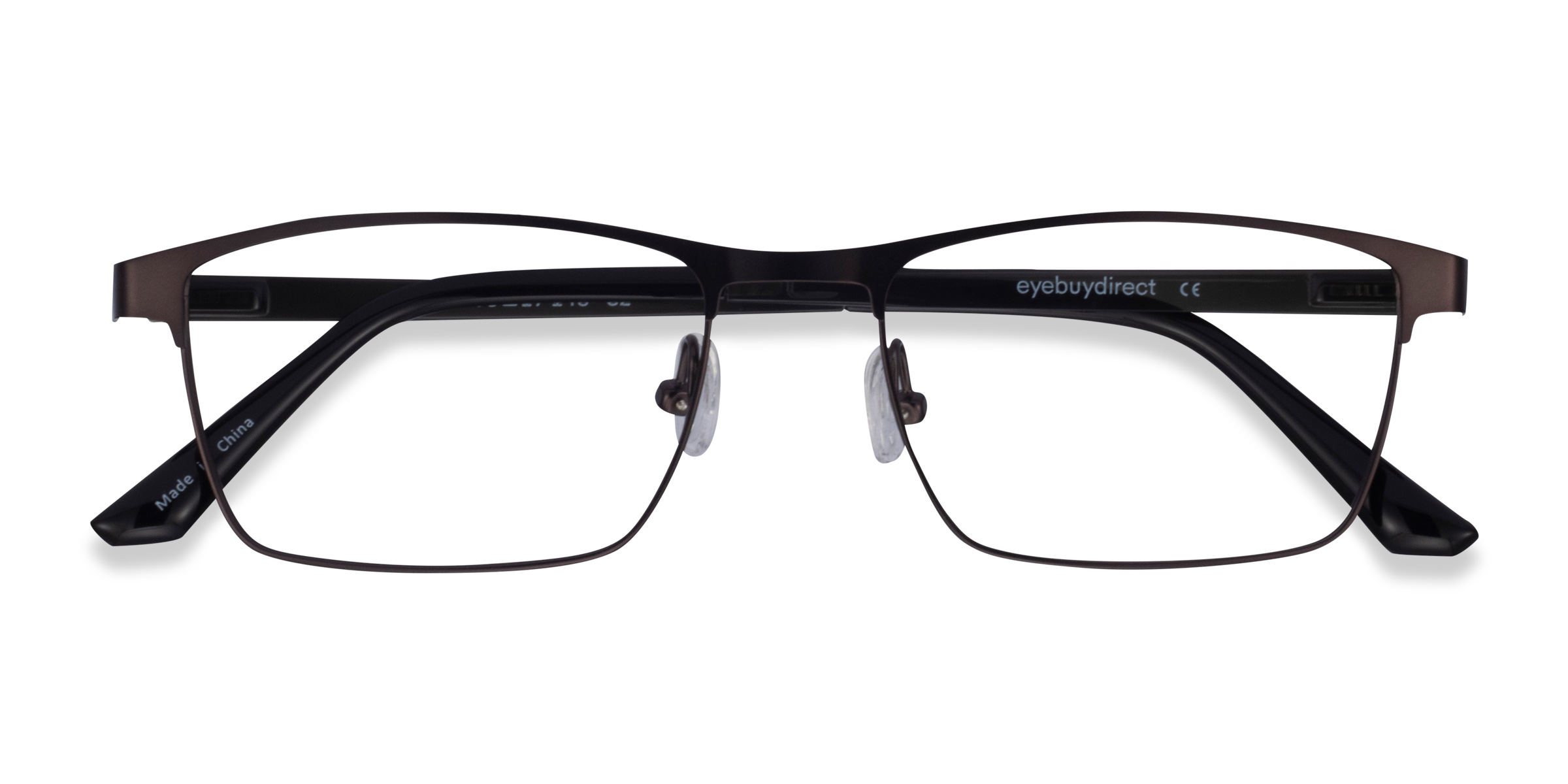 Black Davis -  Plastic-metal Eyeglasses