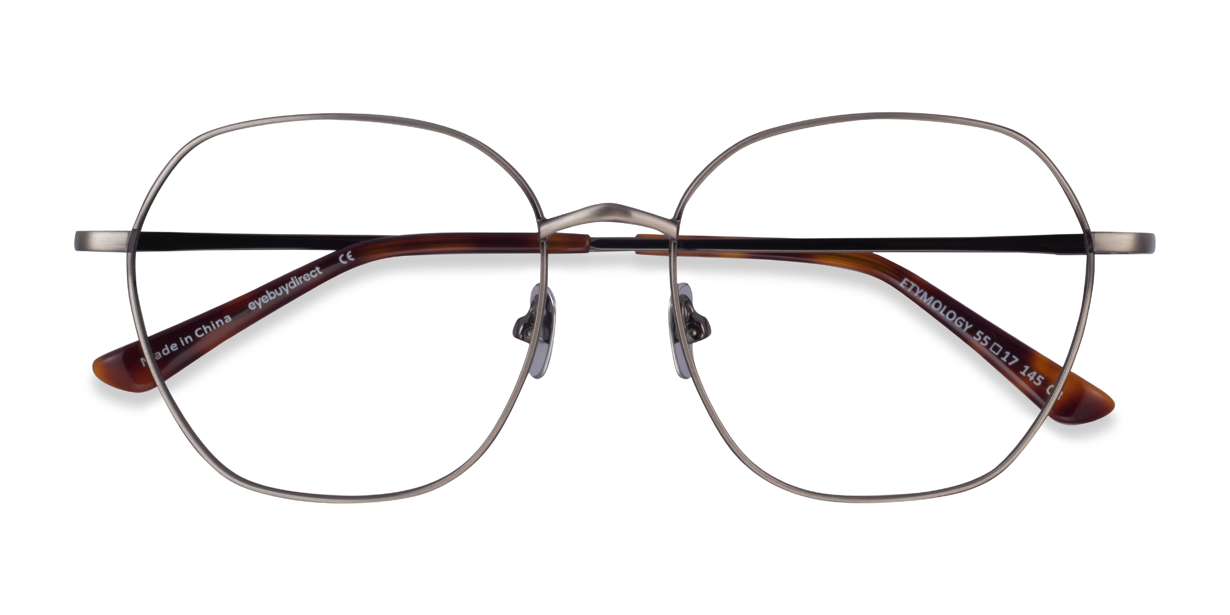 Brushed Gunmetal Etymology -  Metal Eyeglasses