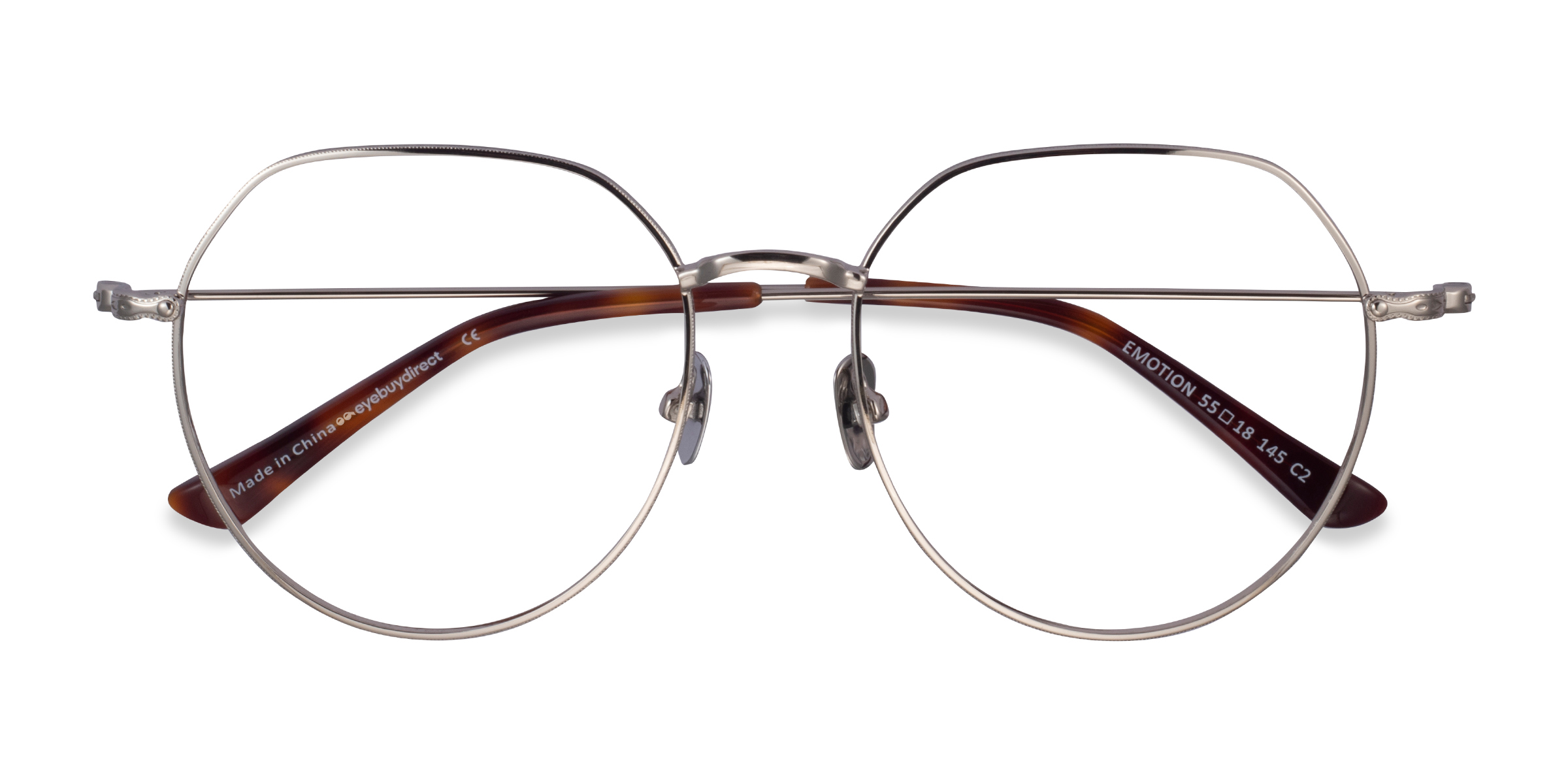 Silver Emotion -  Metal Eyeglasses