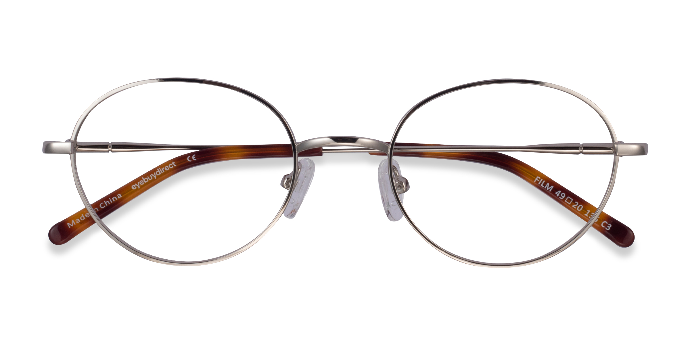 Silver Film -  Metal Eyeglasses