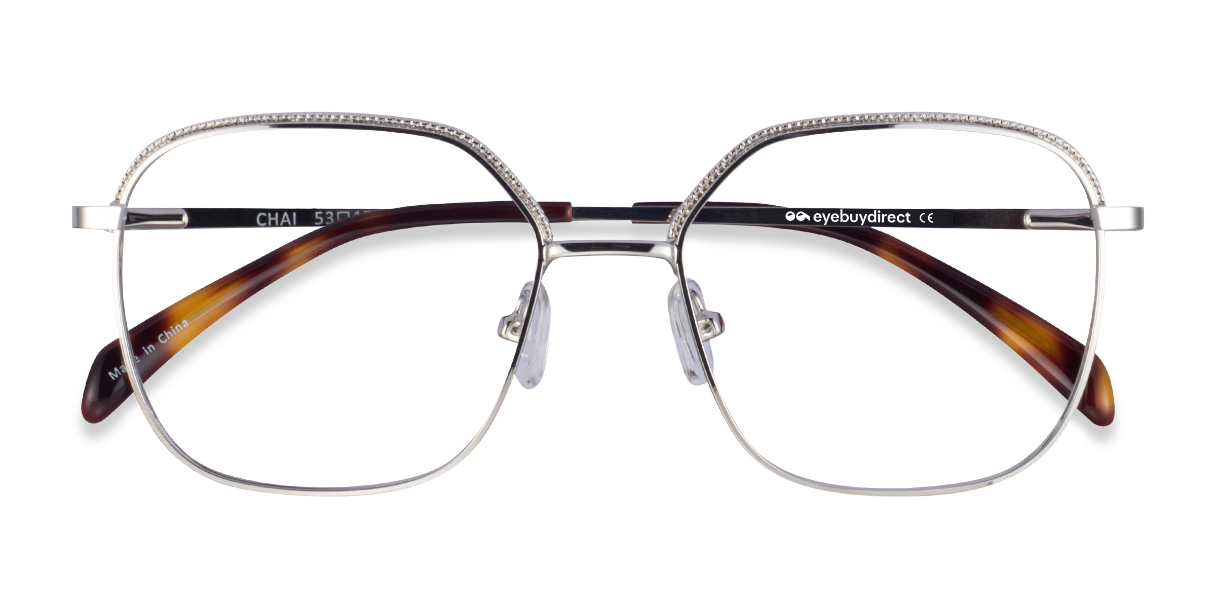 Argenté Chai -  Métal Lunettes de vue