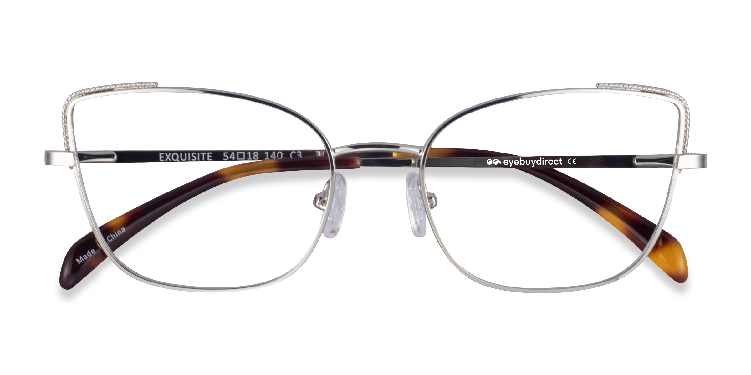 Silver Exquisite -  Metal Eyeglasses