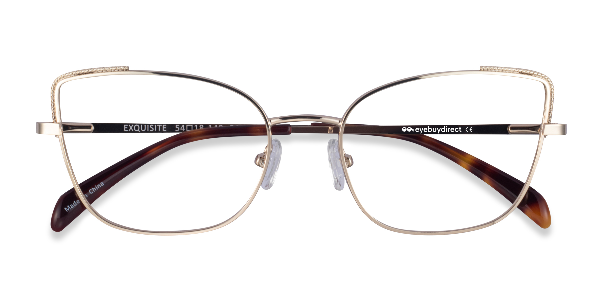 Gold Exquisite -  Metal Eyeglasses