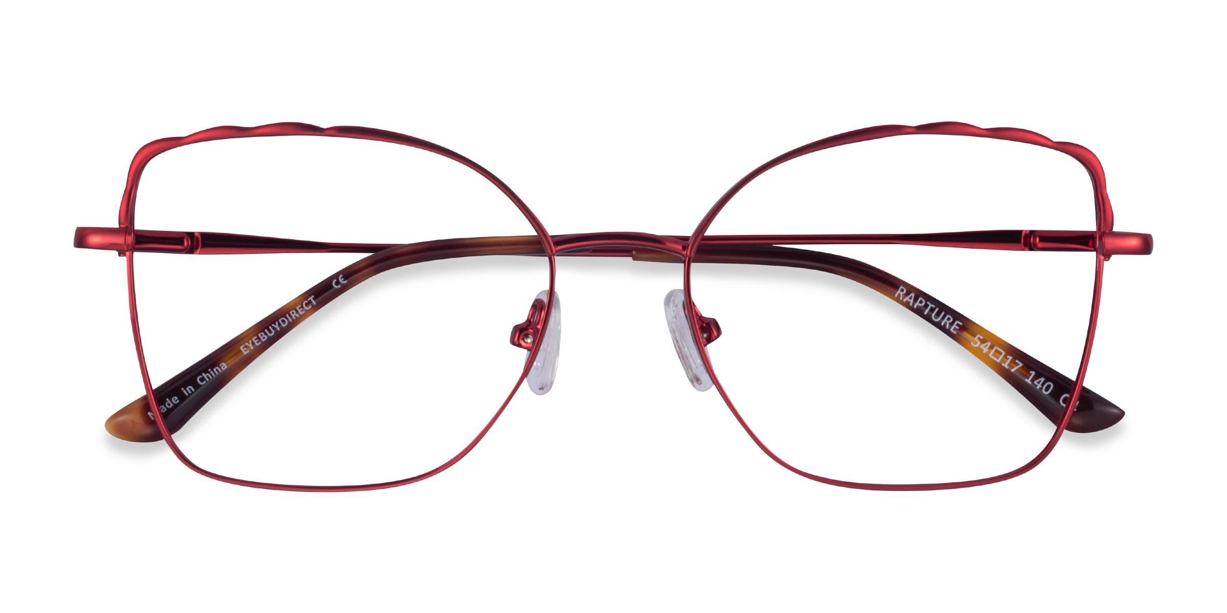 Burgundy Rapture -  Metal Eyeglasses