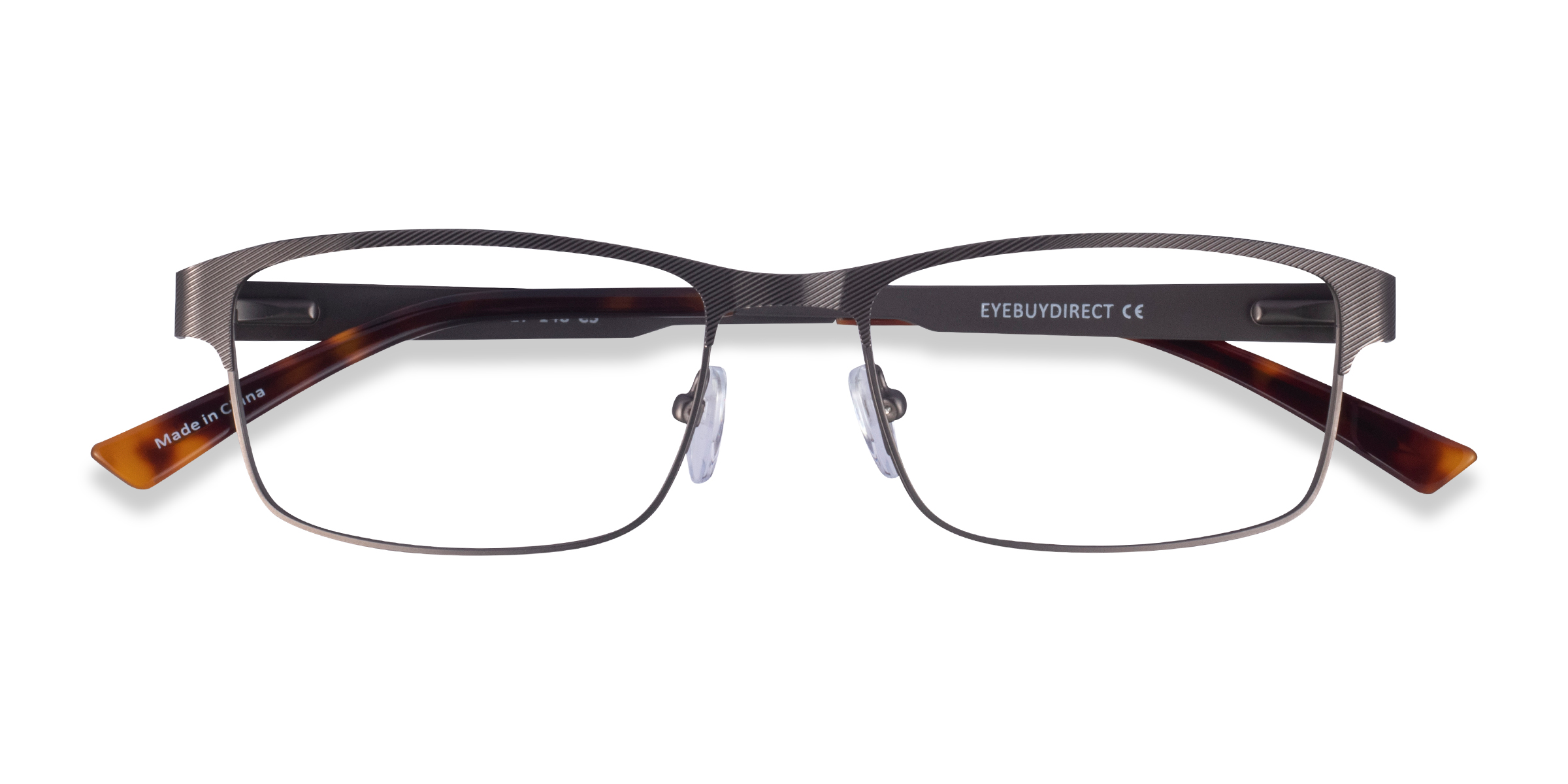 Gunmetal Quest -  Metal Eyeglasses