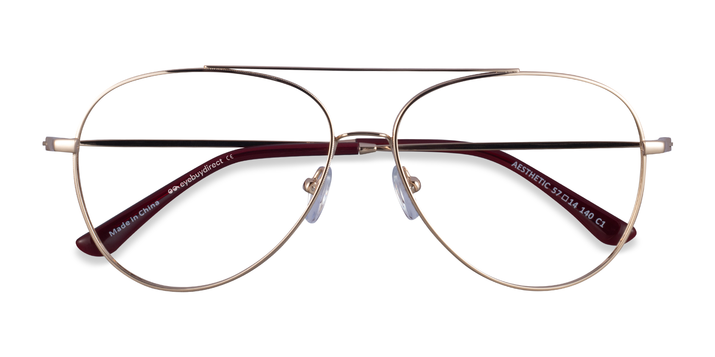 Gold Aesthetic -  Metal Eyeglasses