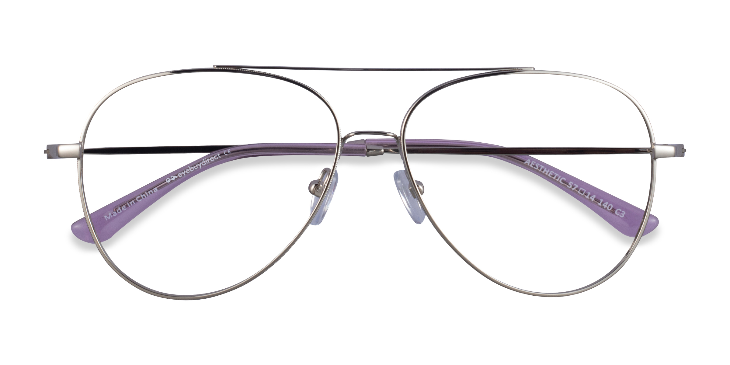 Silver Aesthetic -  Metal Eyeglasses