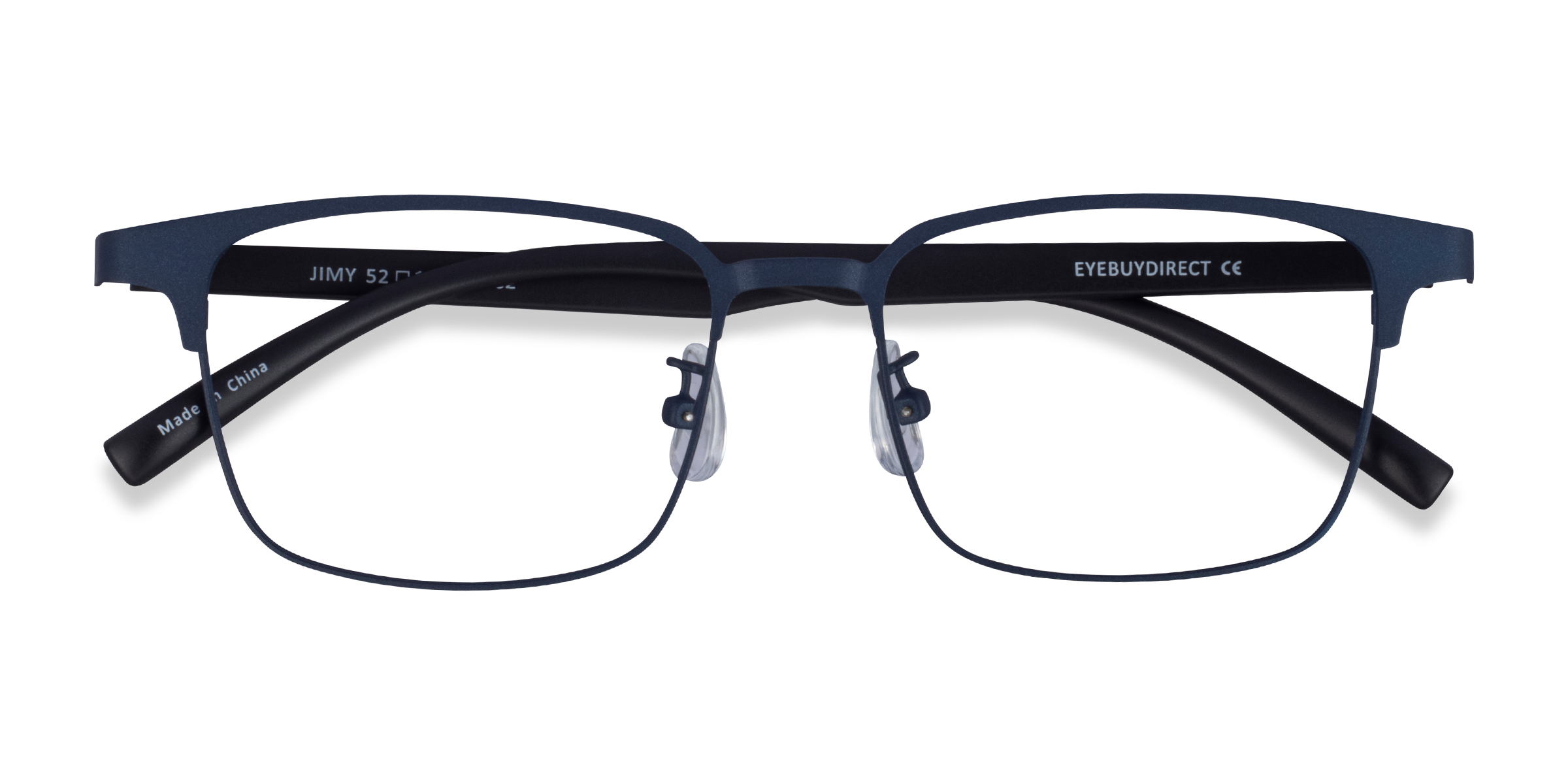 Matte Navy Black Jimy -  Plastique Lunettes de vue