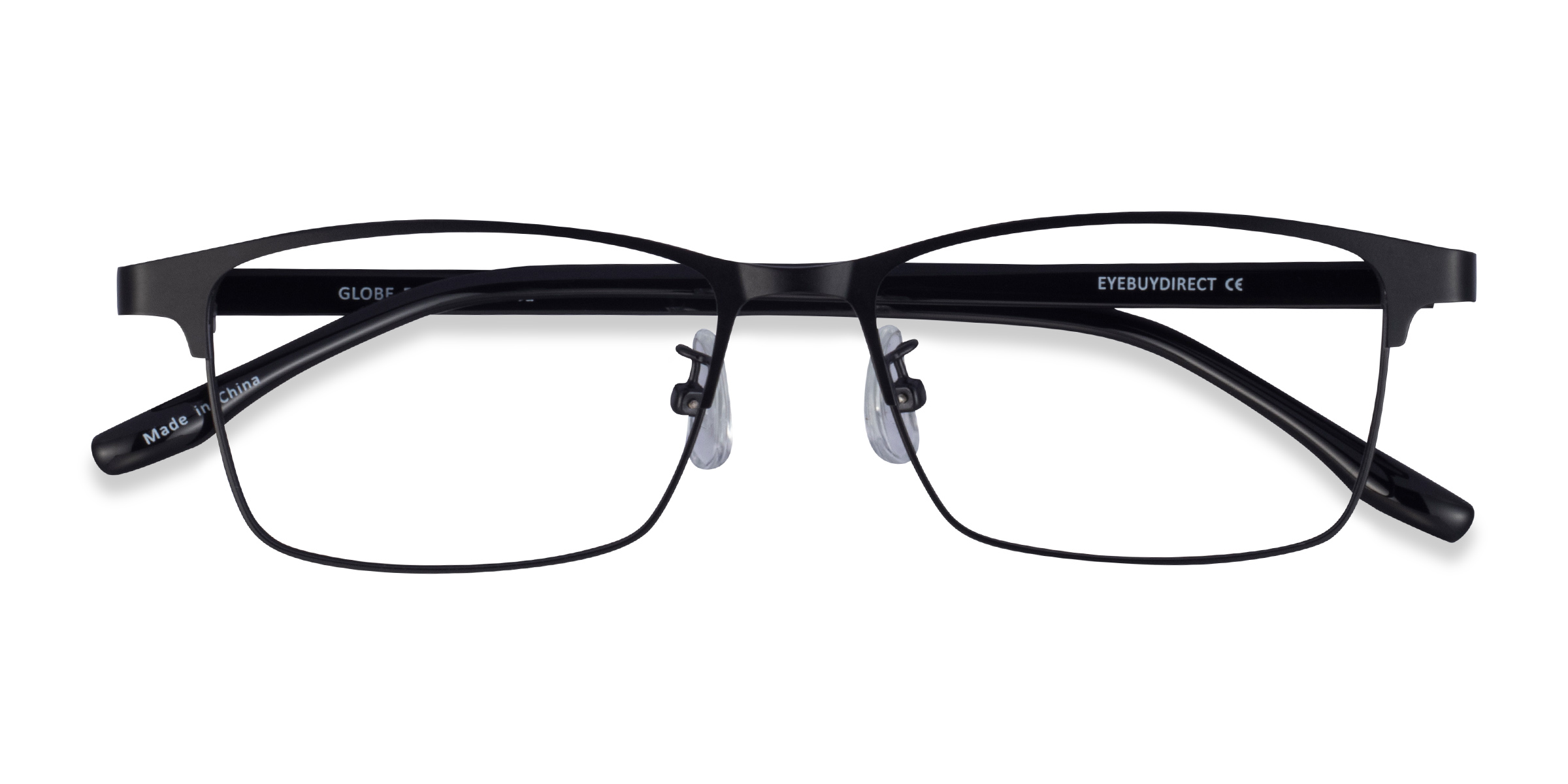 Matte Black Globe -  Métal Lunettes de vue