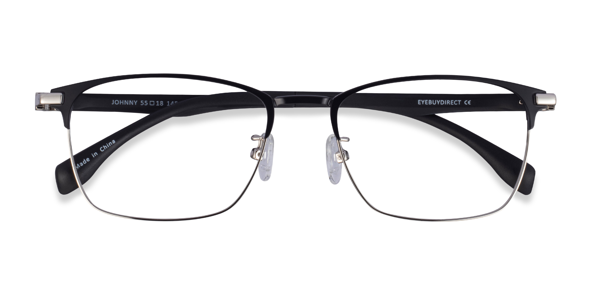 Black Silver Johnny -  Metal Eyeglasses
