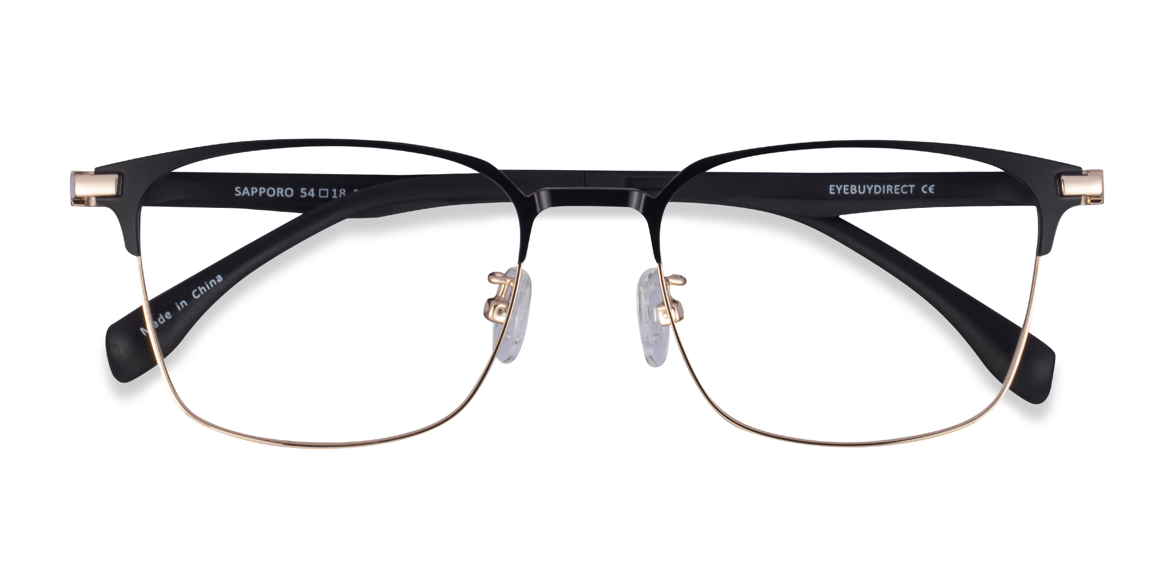 Black Gold Sapporo -  Plastic Eyeglasses