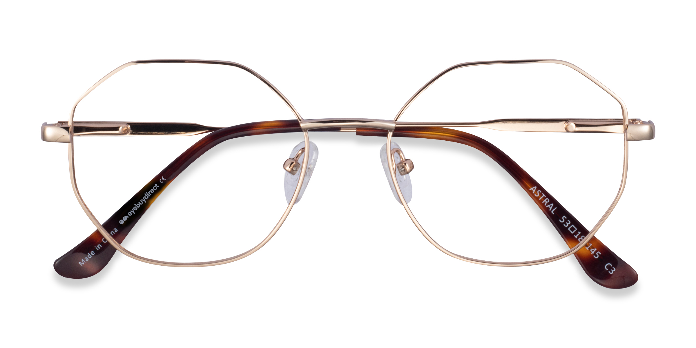 Doré Astral -  Métal Lunettes de vue