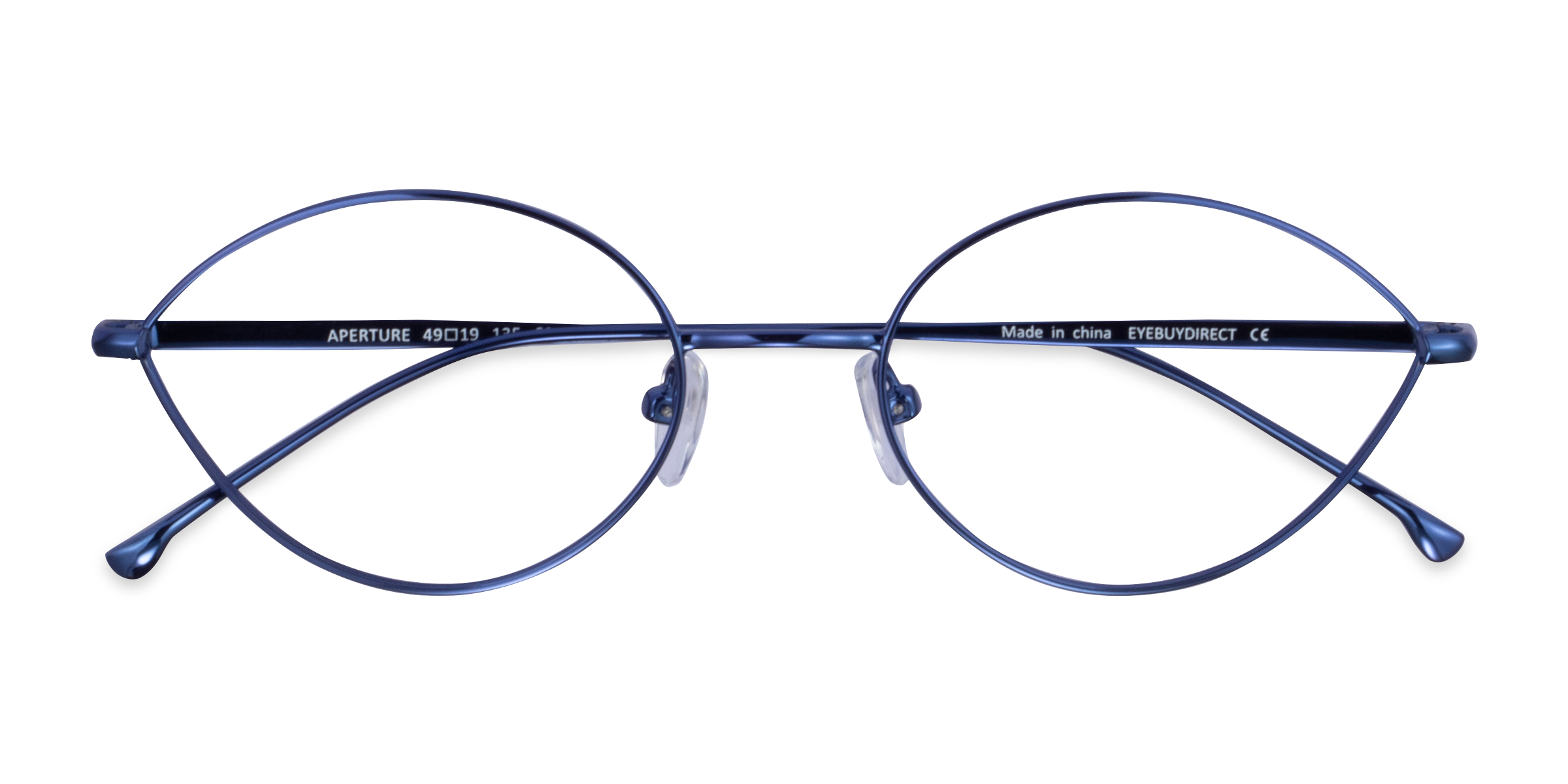 Blue Aperture -  Metal Eyeglasses