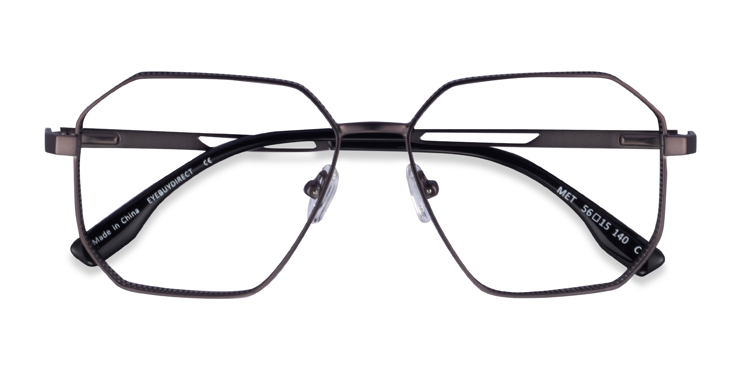 Gunmetal Blue Met -  Metal Eyeglasses