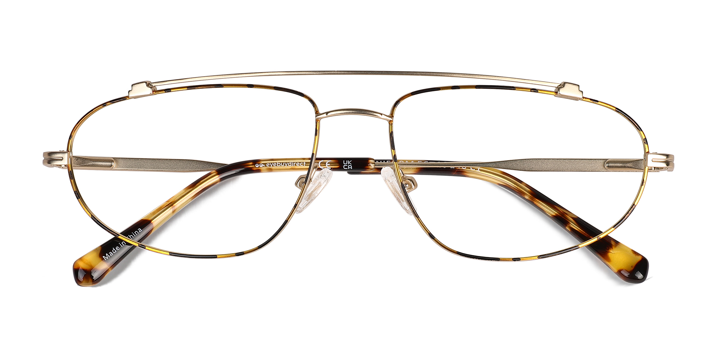 Satin Gold Uniform -  Métal Lunettes de vue