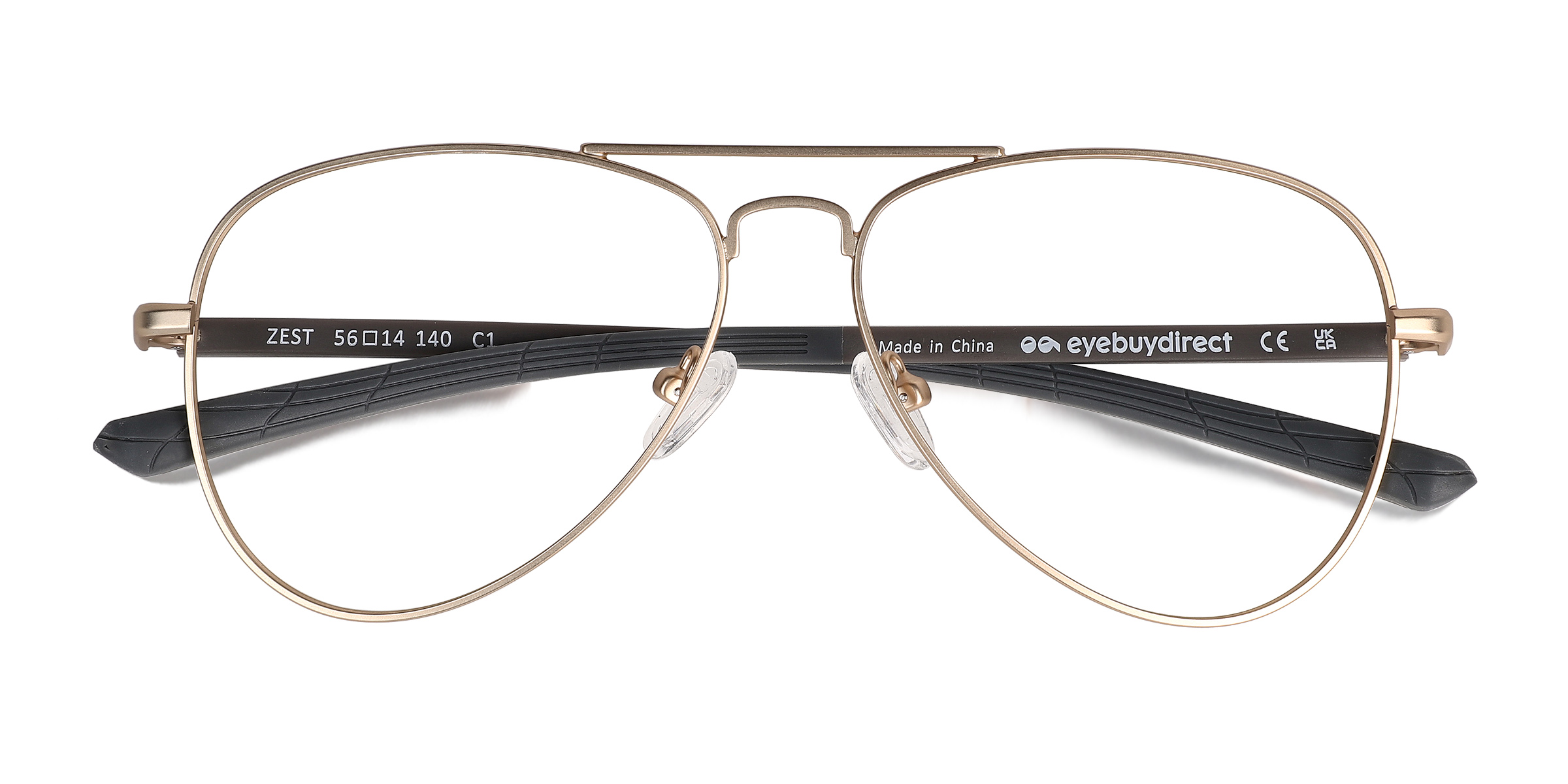 Matt Gold Zest -  Metal Eyeglasses