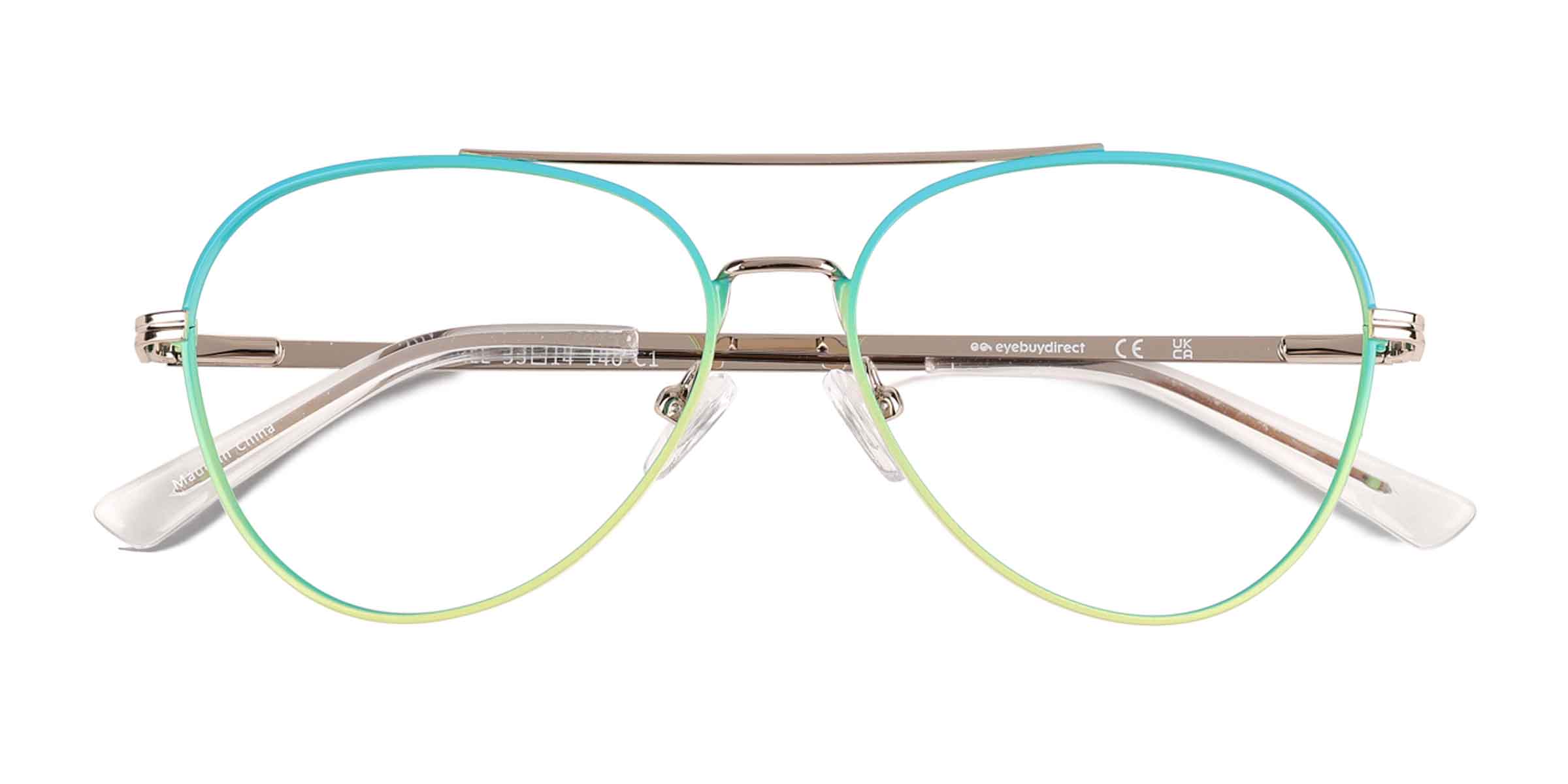 Gradient Blue Sparkle -  Métal Lunettes de vue