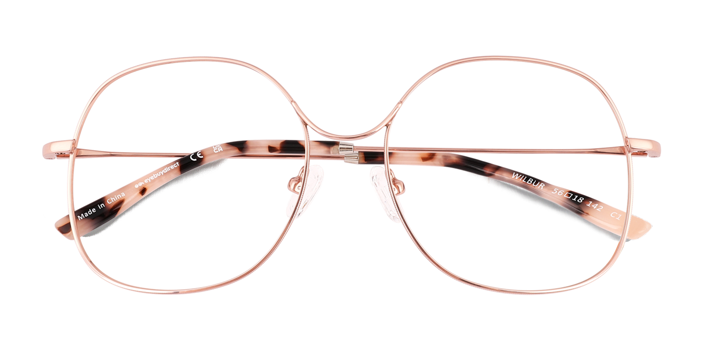 Or rose Wilbur -  Métal Lunettes de vue