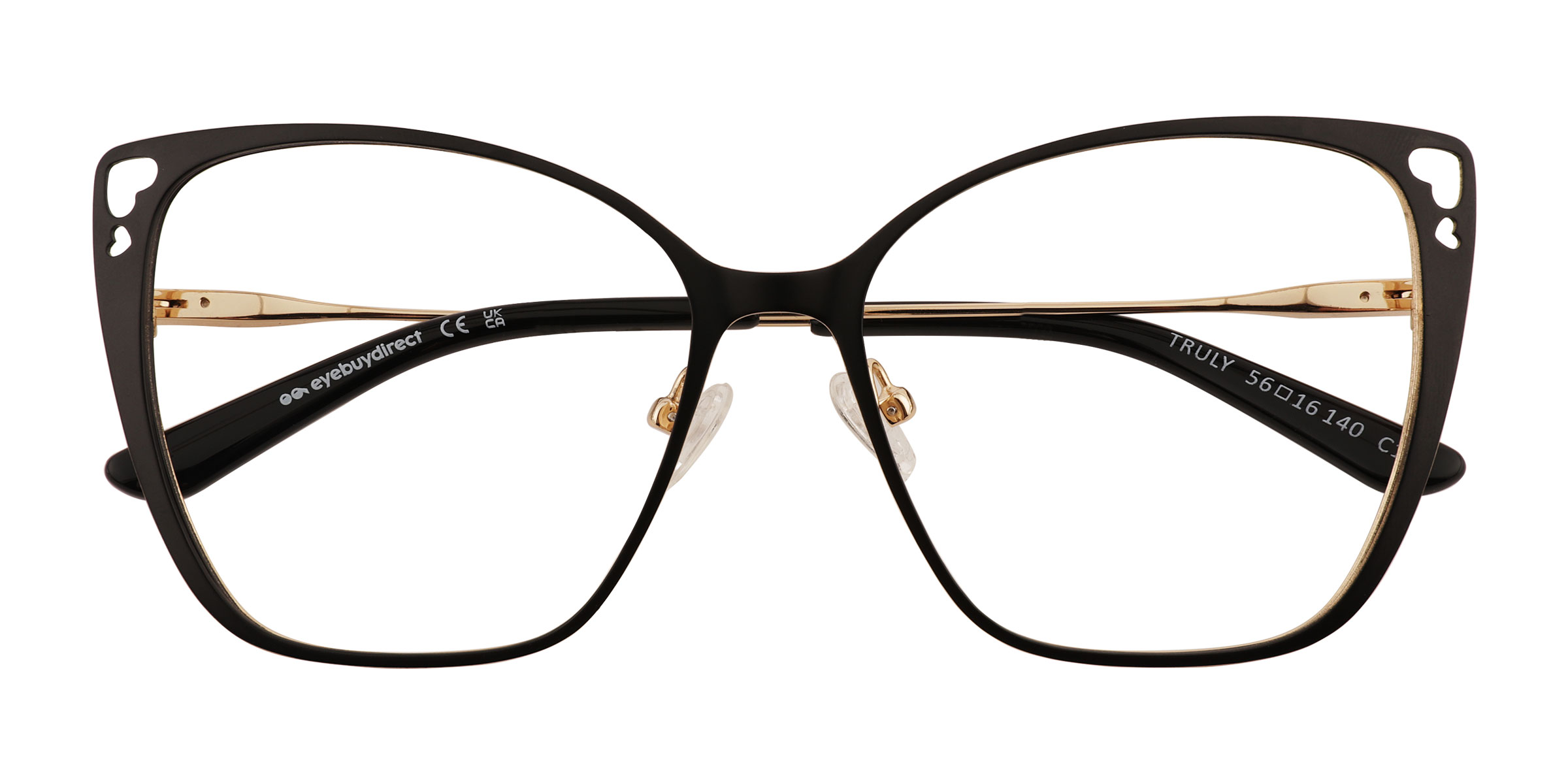 Black Truly -  Metal Eyeglasses