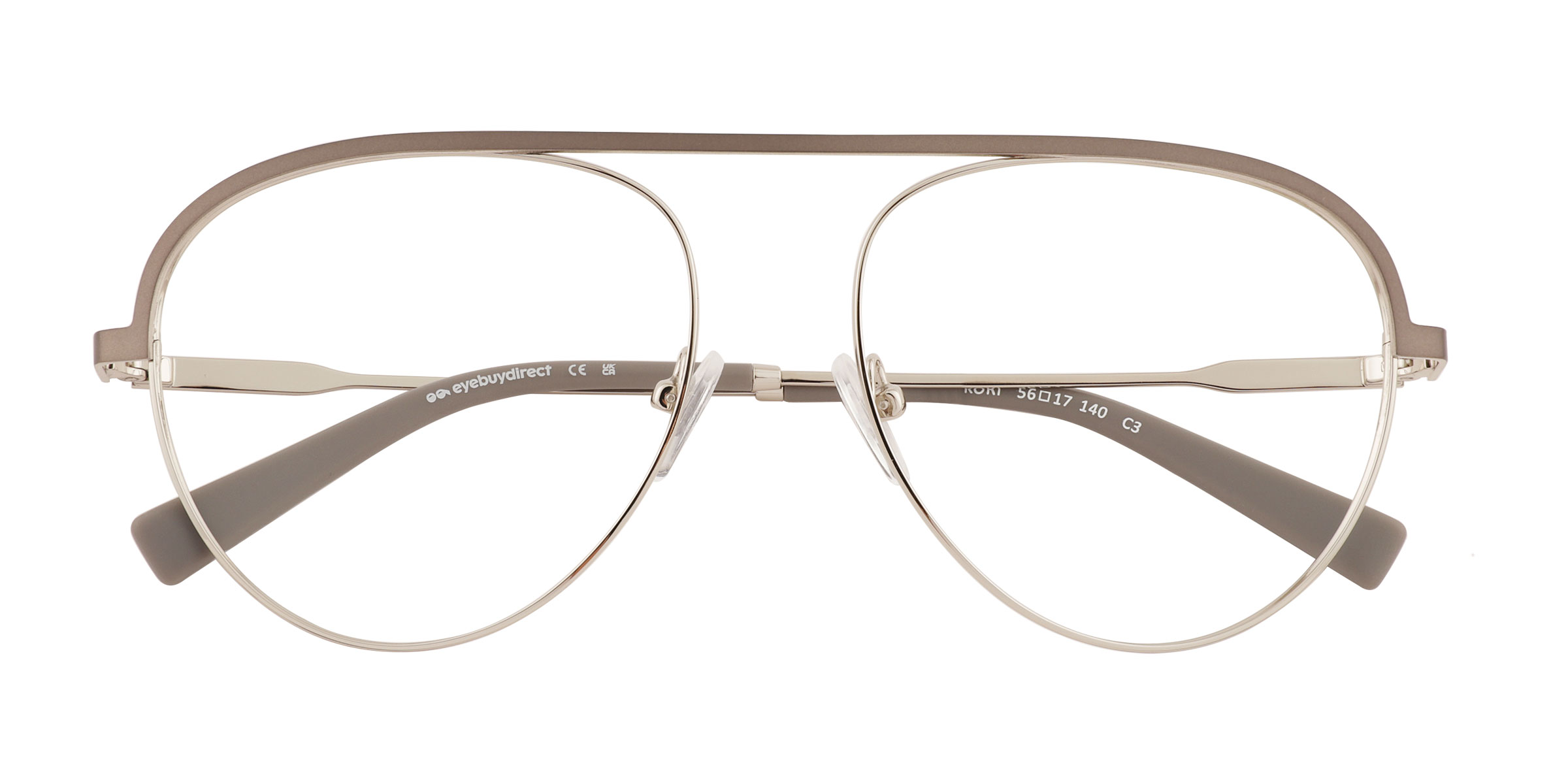 Gray Silver Kori -  Métal Lunettes de vue