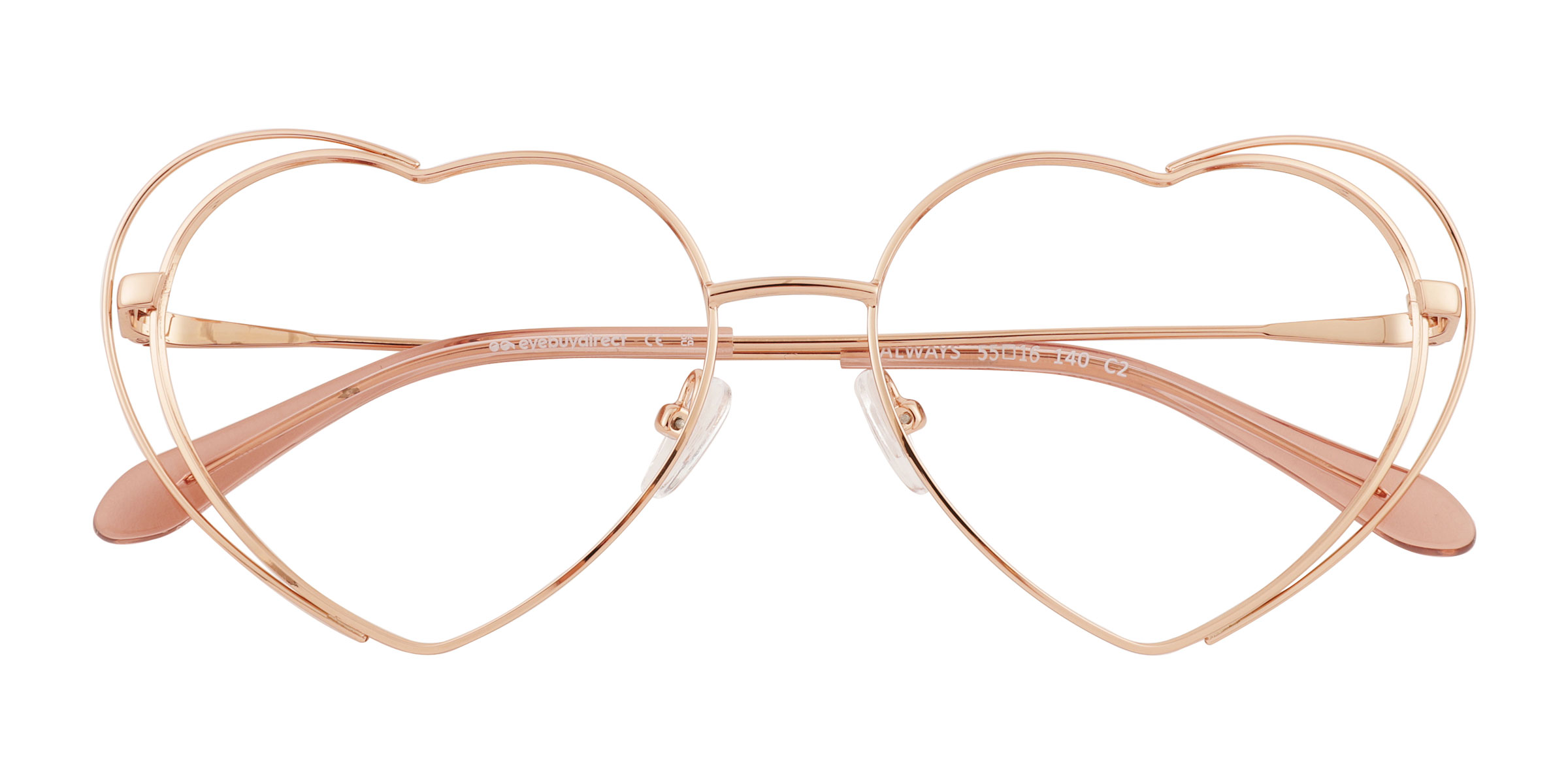 Rose Gold Always -  Metal Eyeglasses