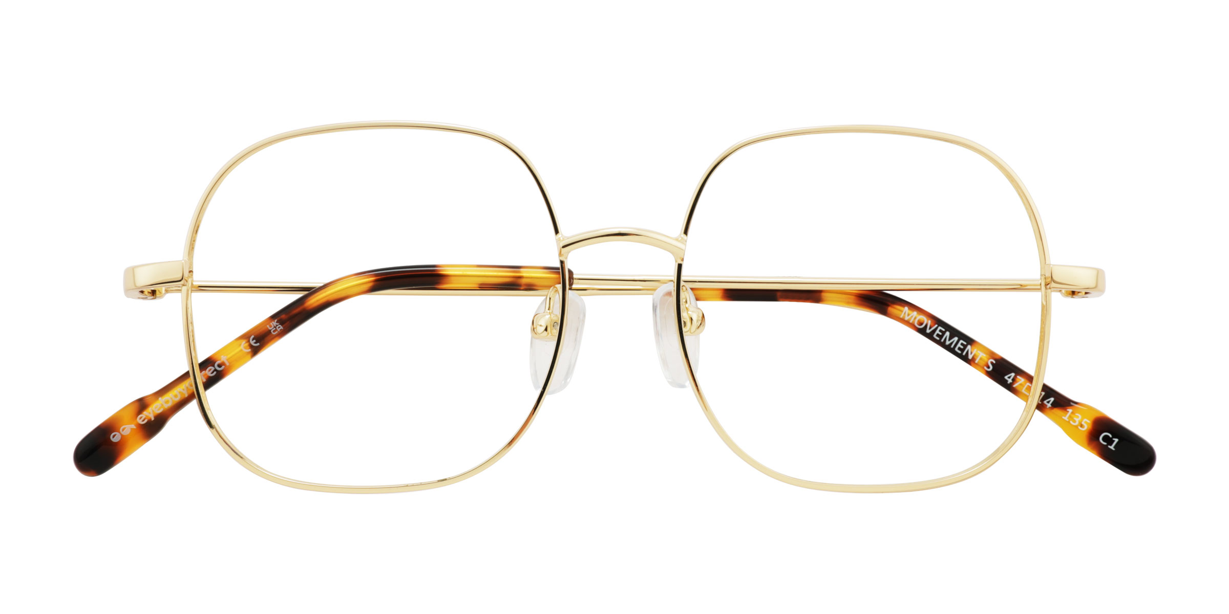 Golden Movement -  Metal Eyeglasses