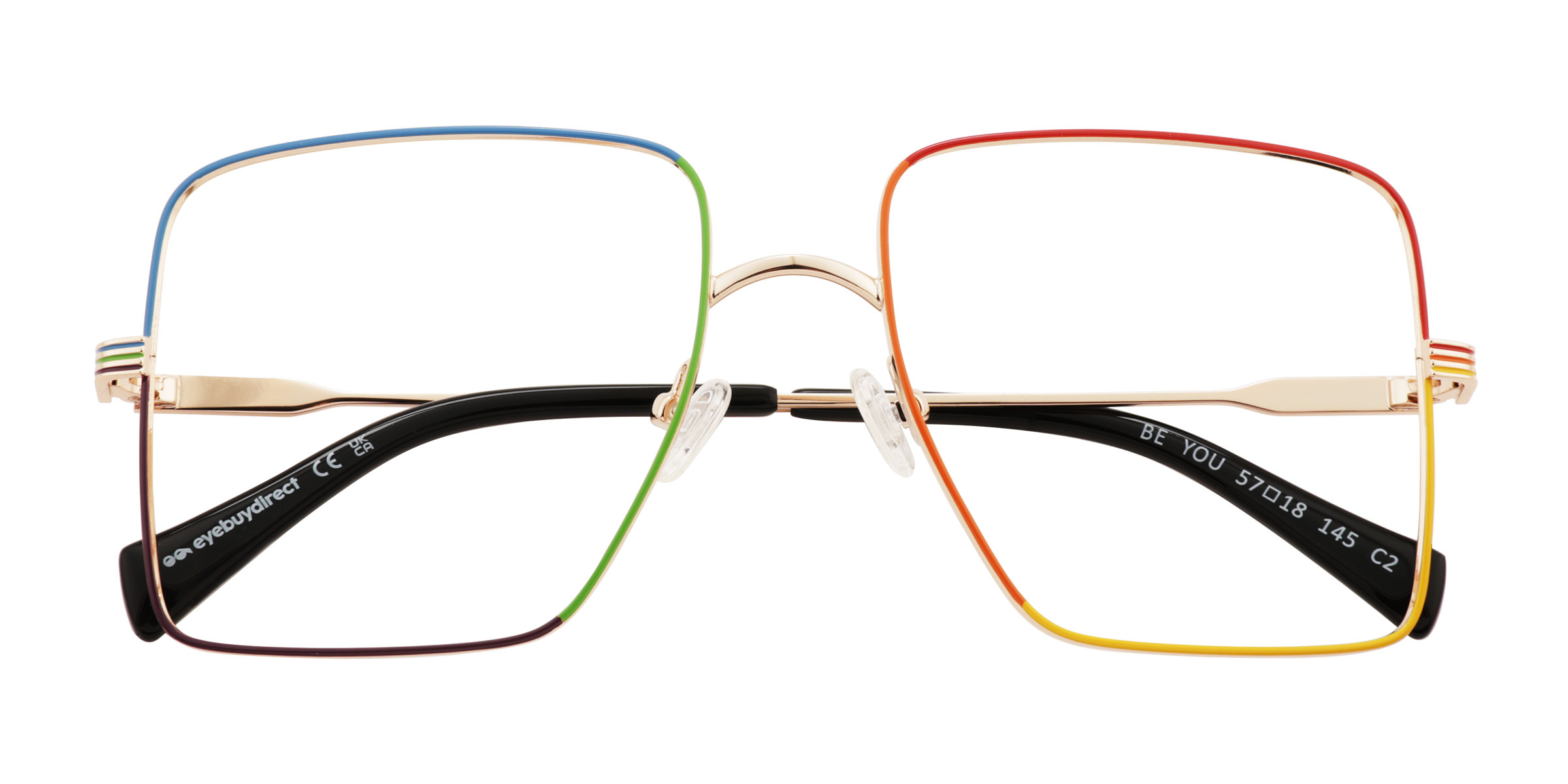 Arc-en-ciel Be You -  Métal Lunettes de vue