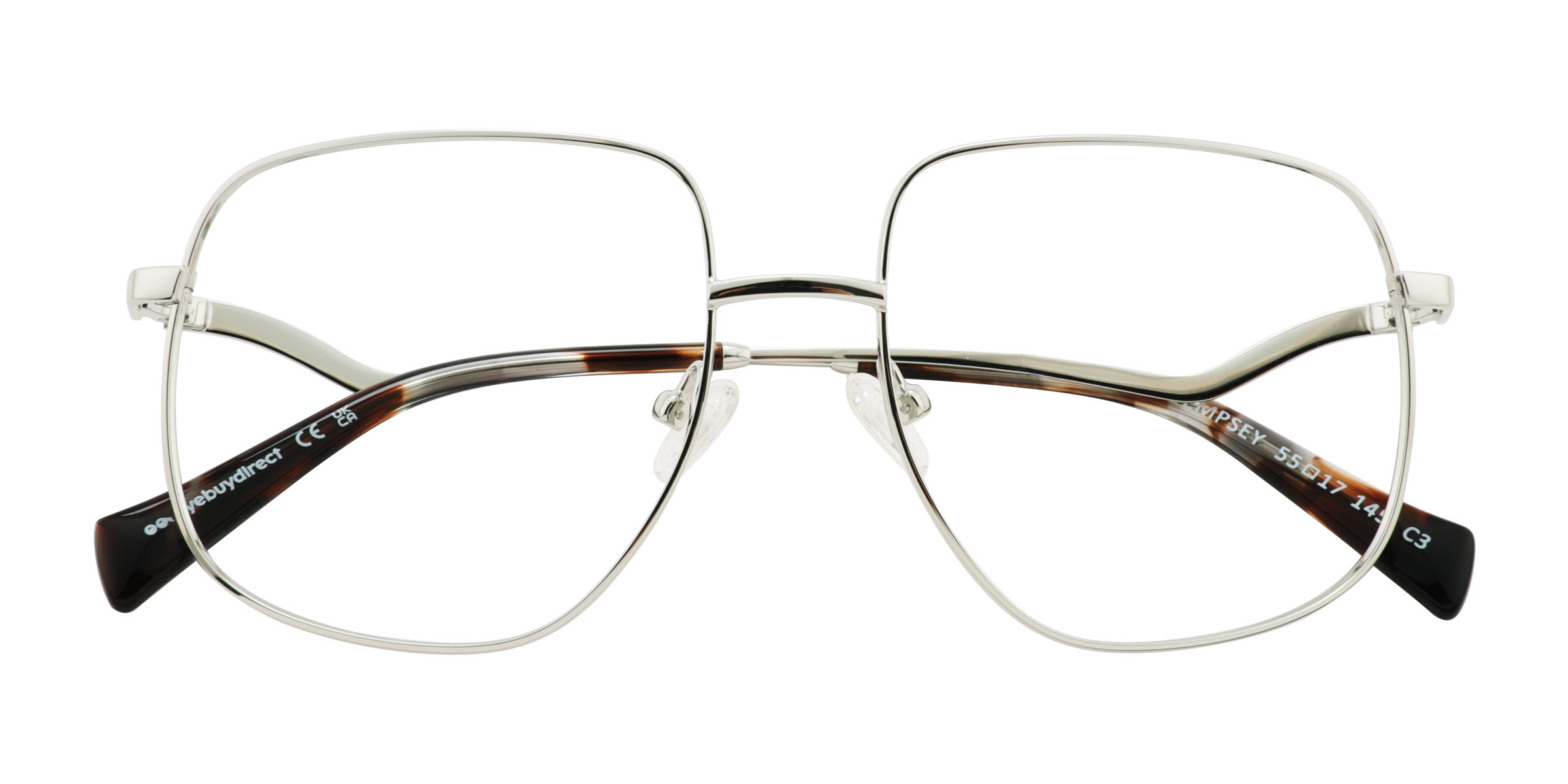 Silver Dempsey -  Metal Eyeglasses