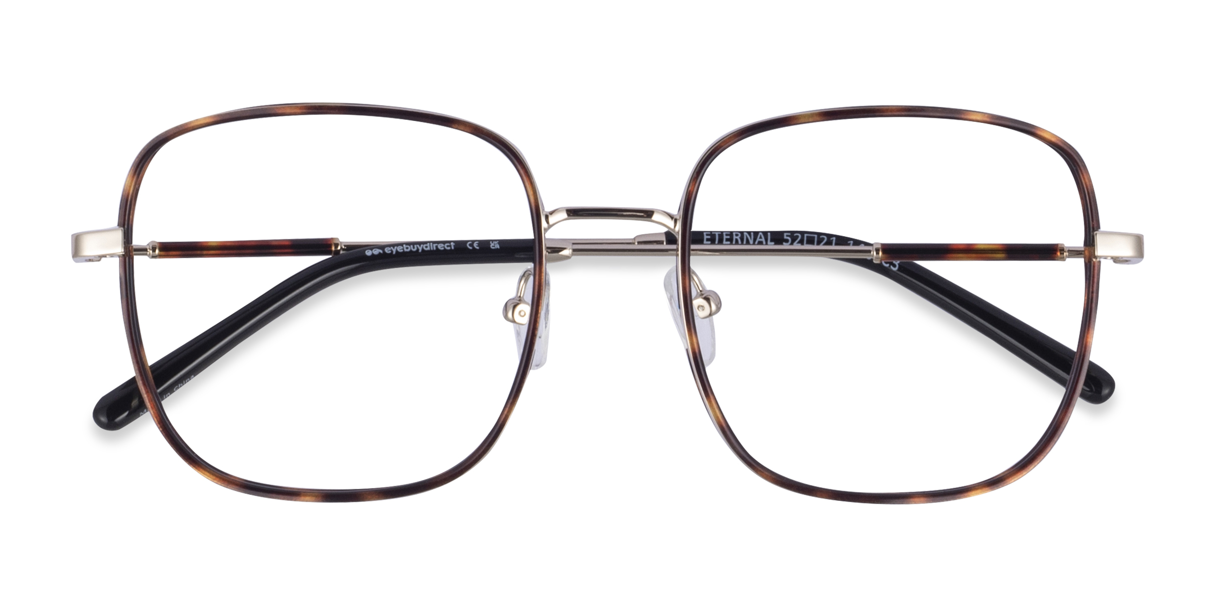 Tortoise Eternal -  Metal Eyeglasses